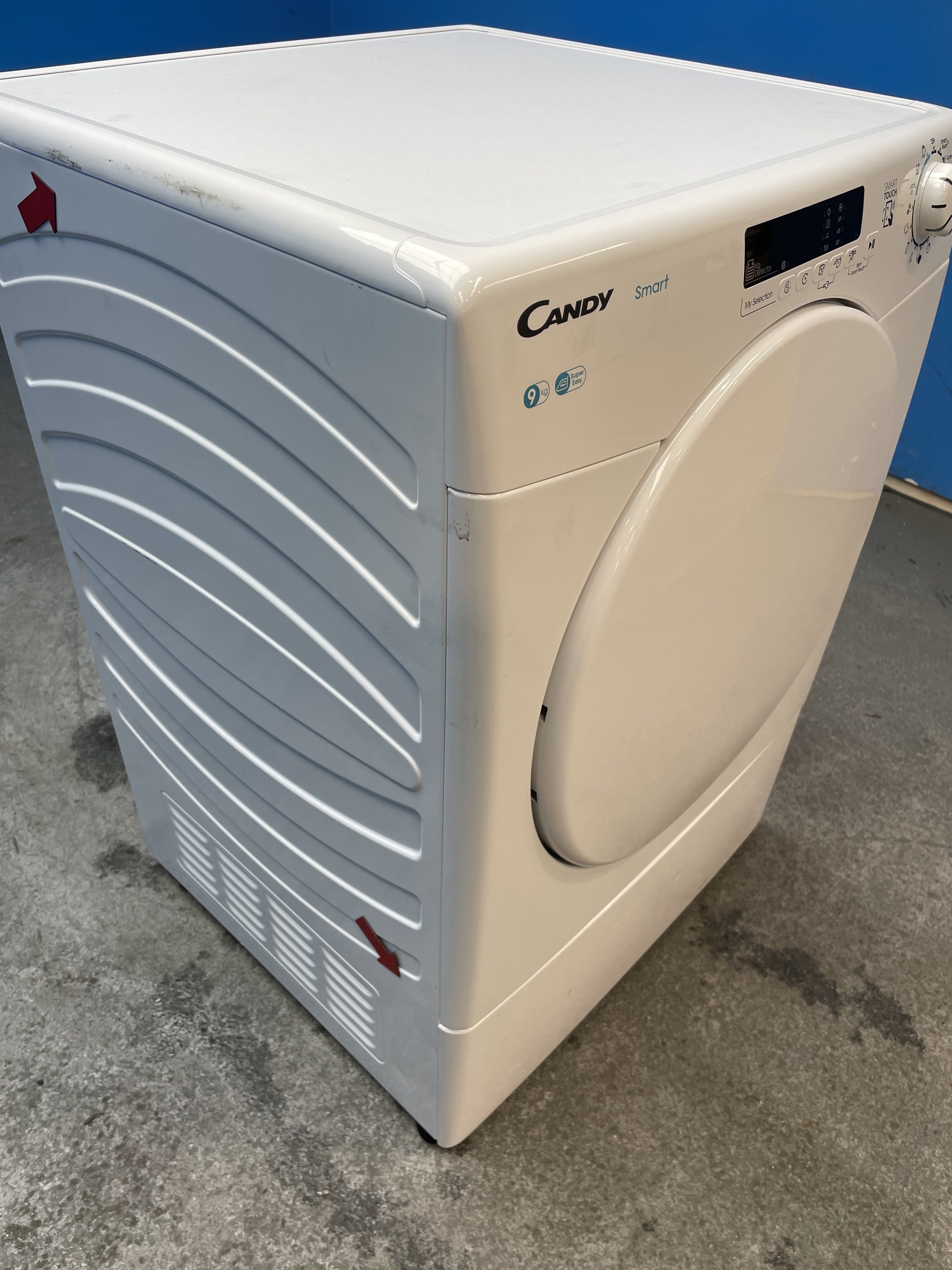 #GRC-157-730 - Candy CSE V9DF-80 9kg Vented Smart Tumble Dryer