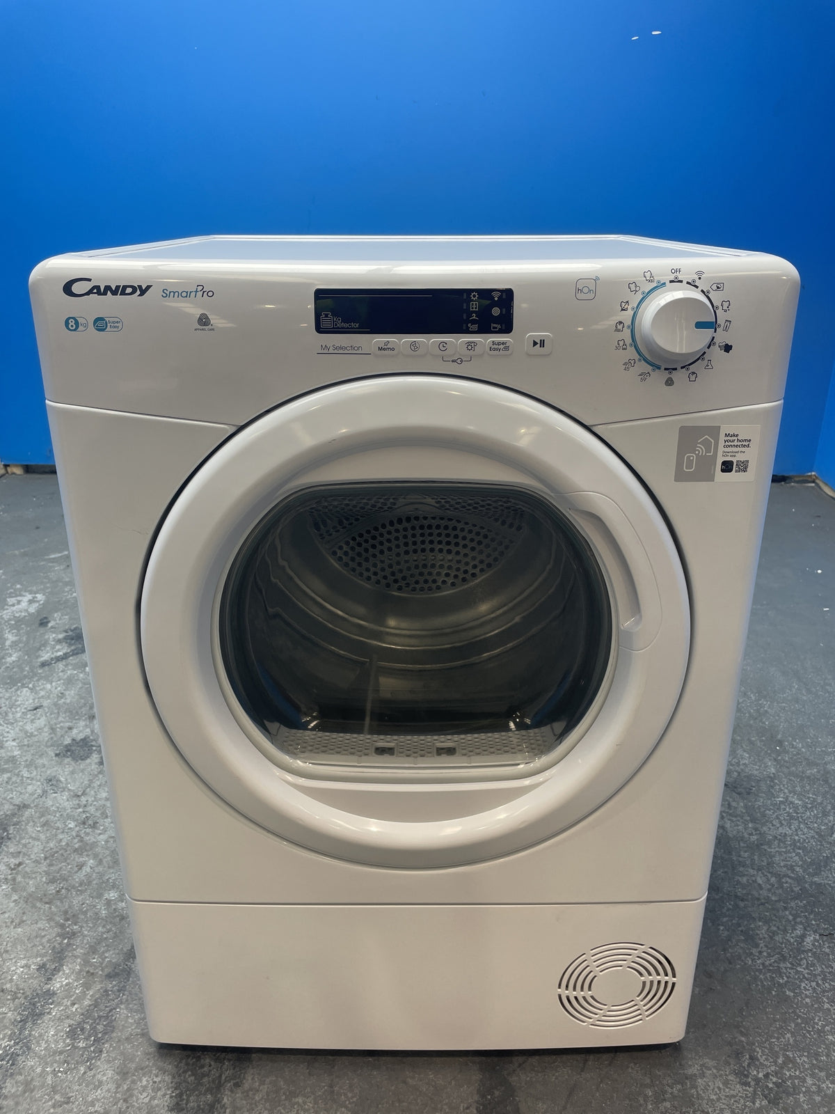 #GRC-163-497 - Candy Smart Pro CSOE C8DG-80 8kg Condenser Tumble Dryer