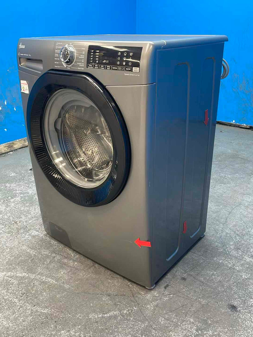 #GRC-161-592 - Hoover H-WASH 350 H3WPS686TAMBR-80 8kg 1600rpm Wi-Fi Washing Machine