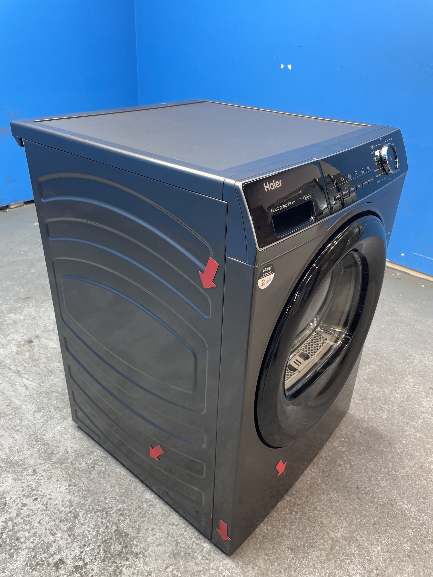 #GRC-147-583 - Haier I-Pro Series 3 HD90-A2939S 9kg Heat Pump Tumble Dryer
