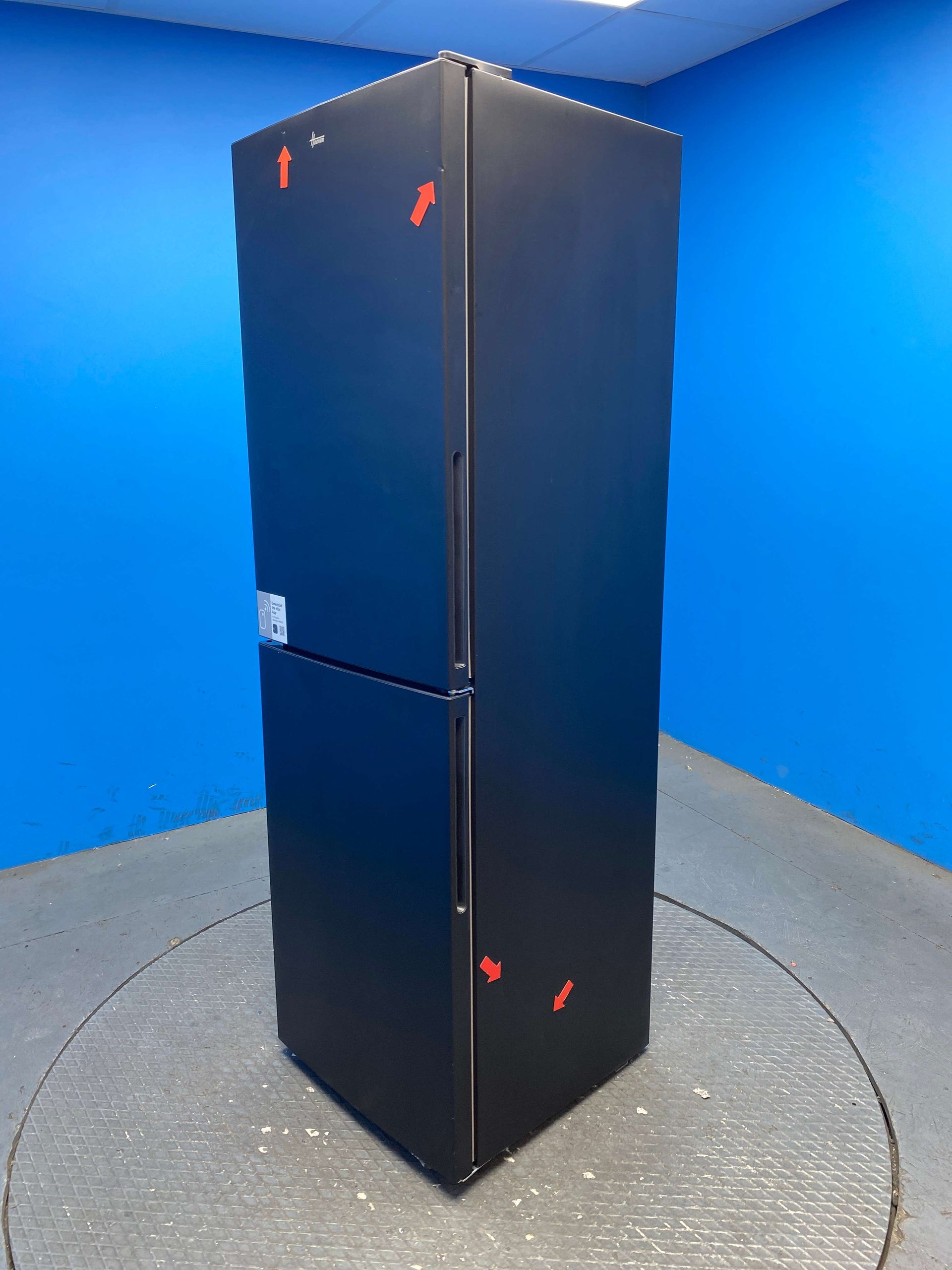 Hoover HOCT3L517EBK 252 Litre Combi Fridge Freezer