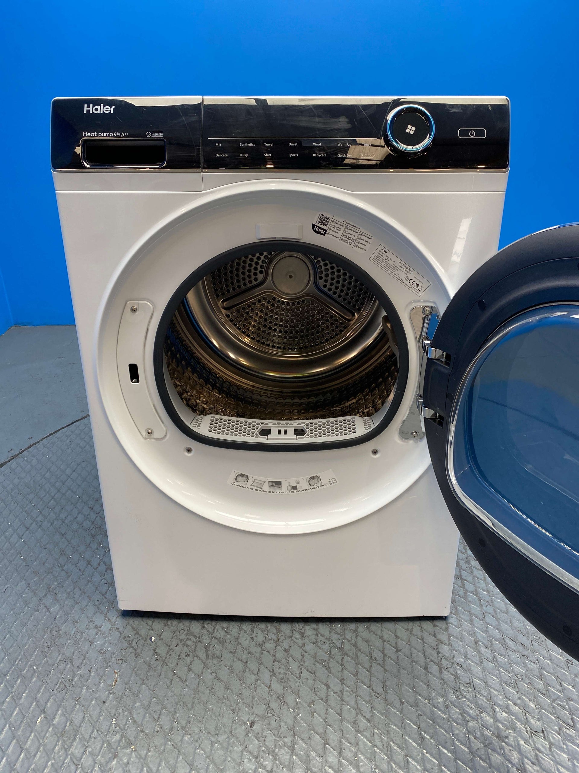 Haier HD90-A2979 9kg Heat Pump Tumble Dryer