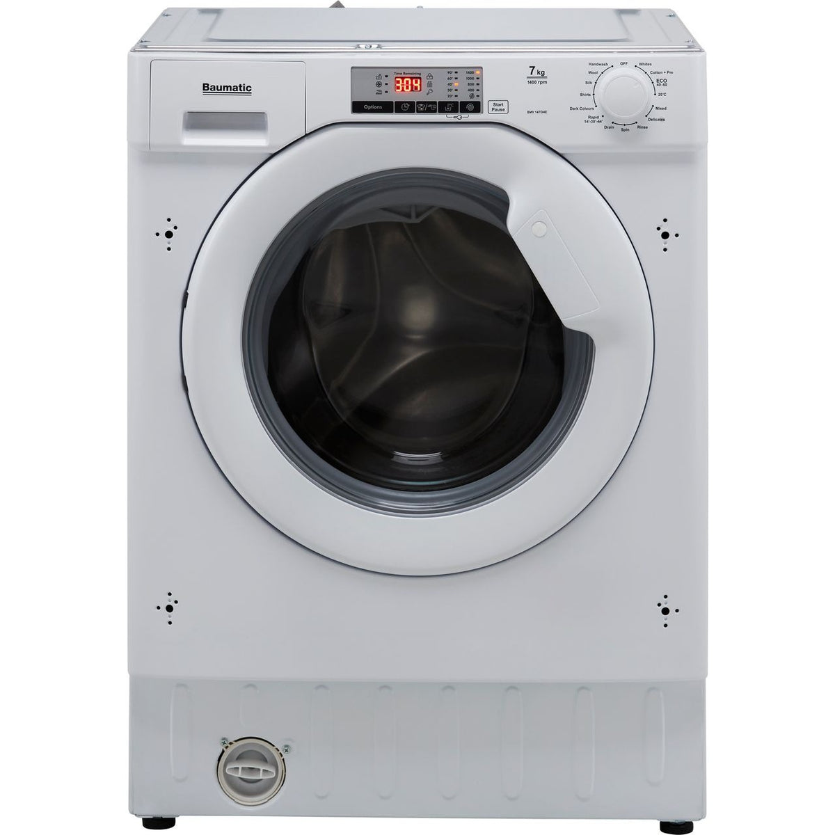 Baumatic BWI147D4E-80 Integrated 7kg 1400rpm Washing Machine – Renew 2 U
