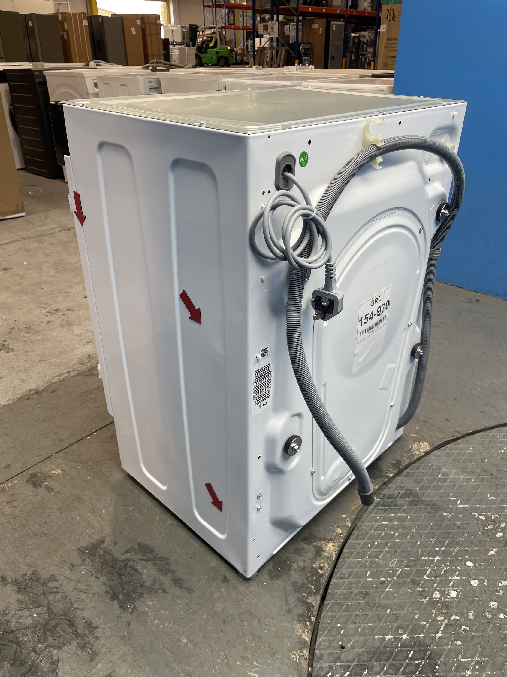 #GRC-154-970 - Hoover BHA6S69M6D9J-80 Integrated 9kg 1600rpm Washing Machine