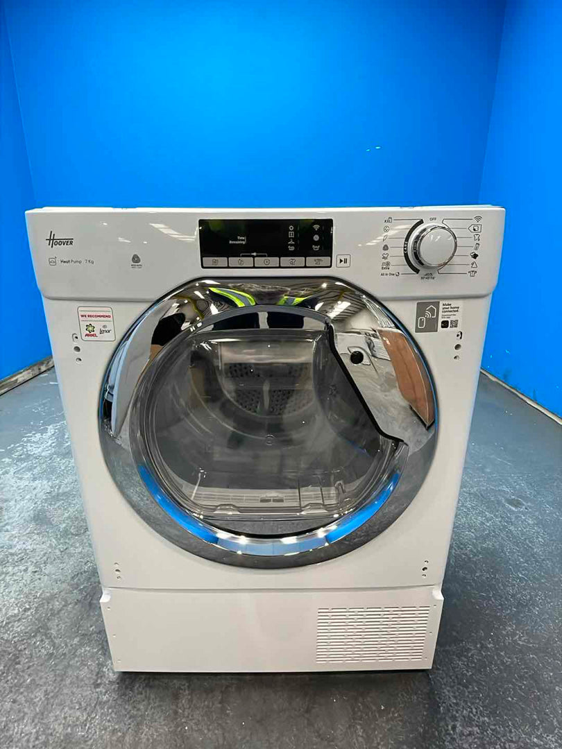 #GRC-160-558 - Hoover BATD H7A1TCE Integrated 7kg Heat Pump Tumble Dryer