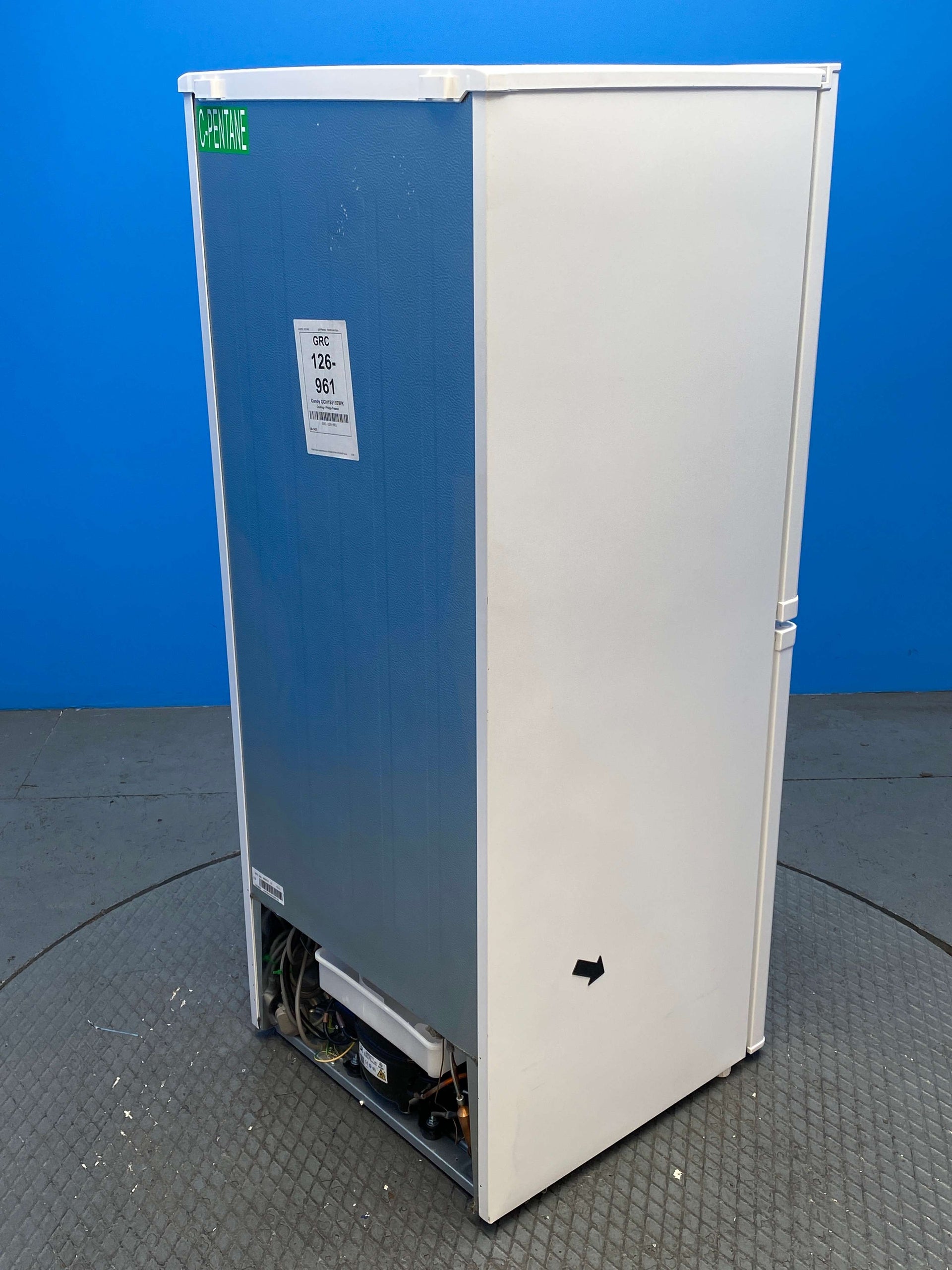 Candy CCH1S513EWK 185 Litre Combi Fridge Freezer