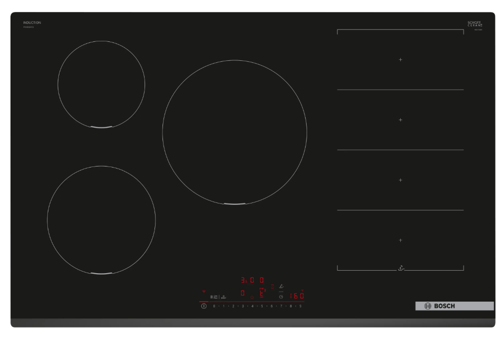 Bosch PXV831HC1E 80cm 5 Zone Electric Induction Hob – Renew 2 U