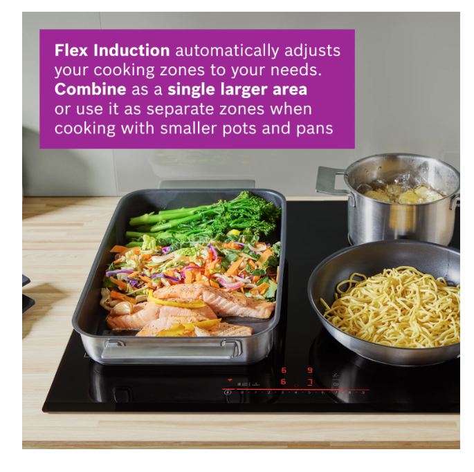 Bosch PXV831HC1E 80cm 5 Zone Electric Induction Hob – Renew 2 U
