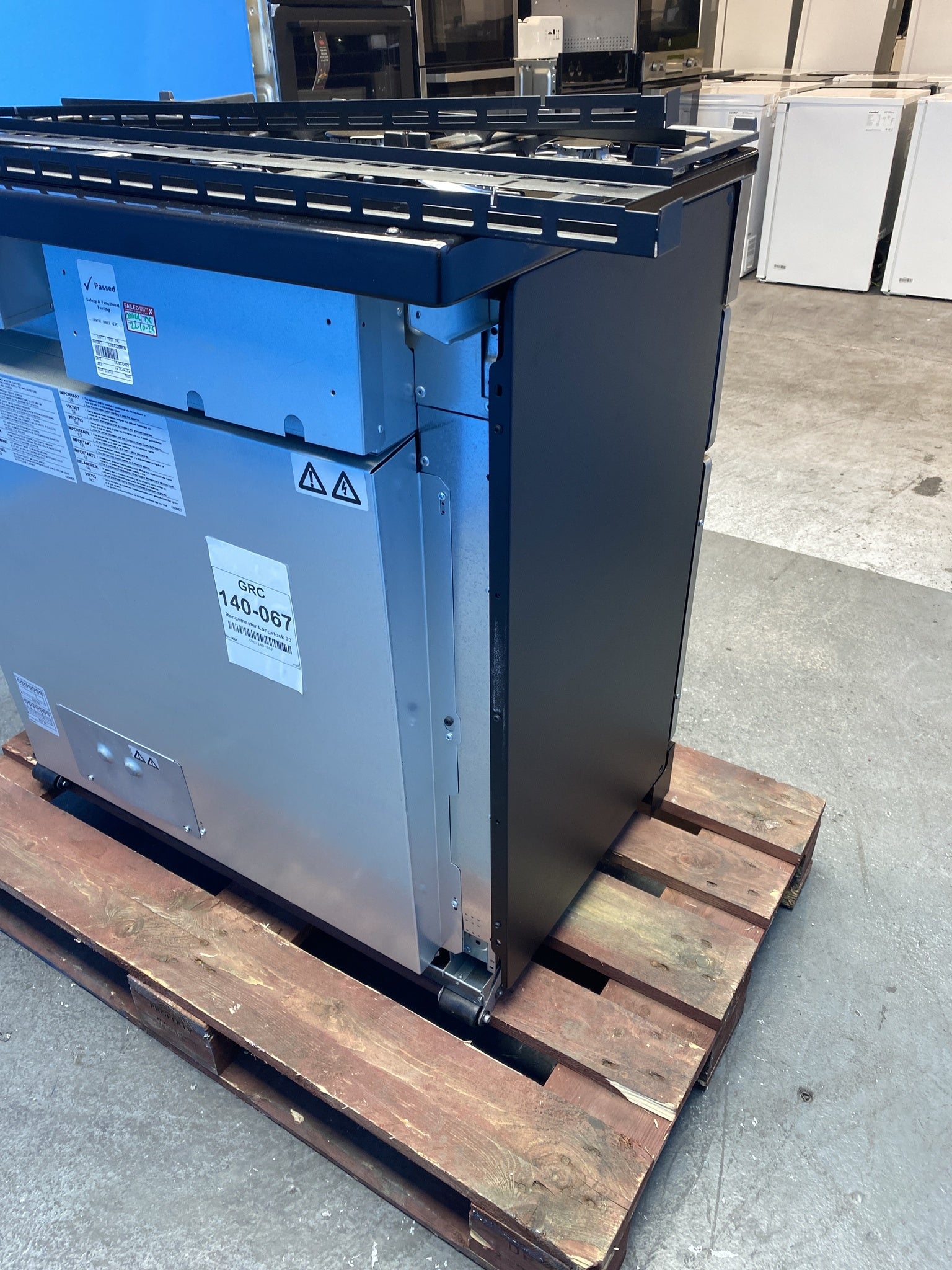 Rangemaster Longstock Deluxe 90cm Dual Fuel Range Cooker