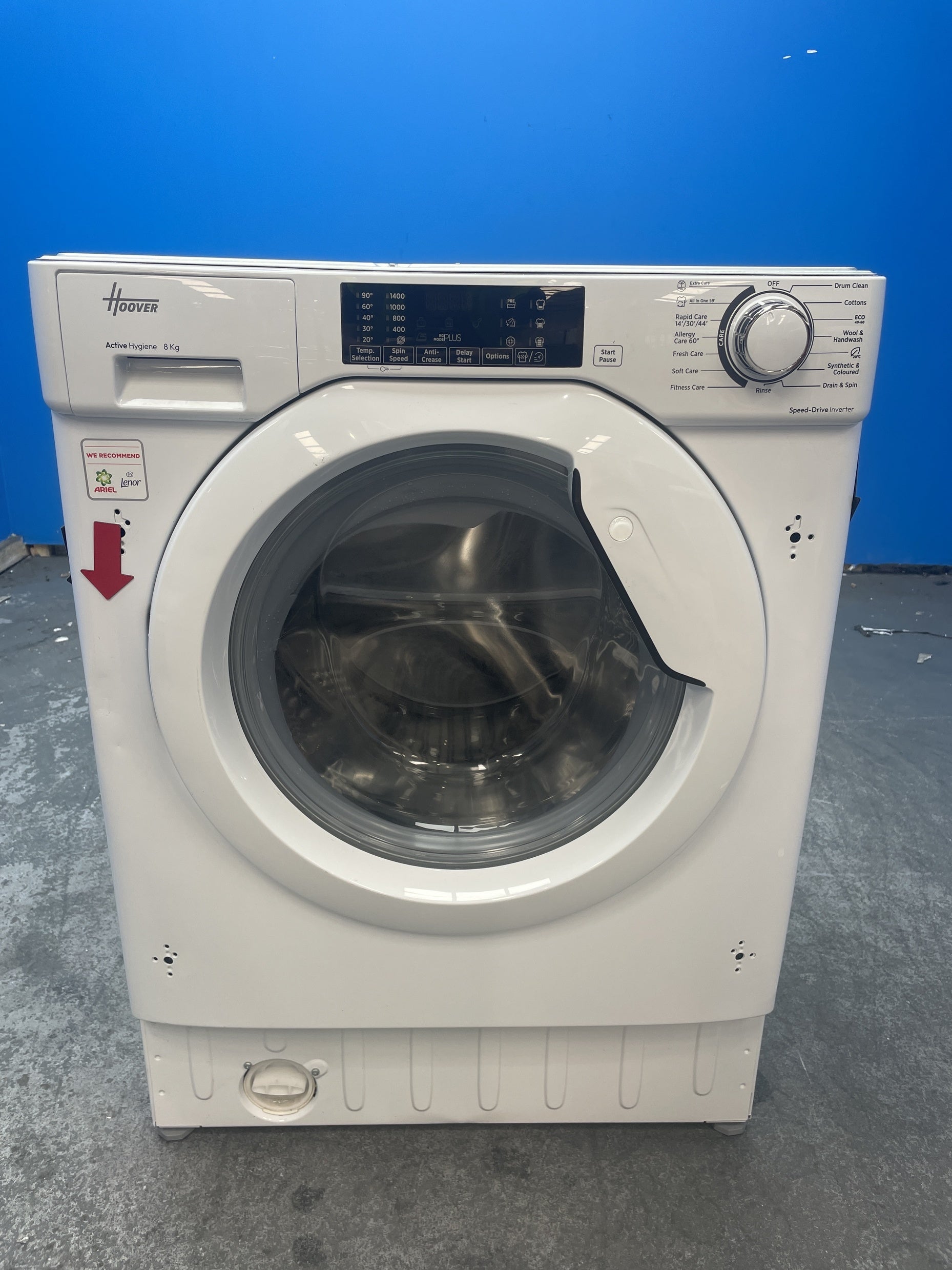 #GRC-159-271 - Hoover HBW 48TAMEJ-80 8kg 1400rpm Integrated Washing Machine