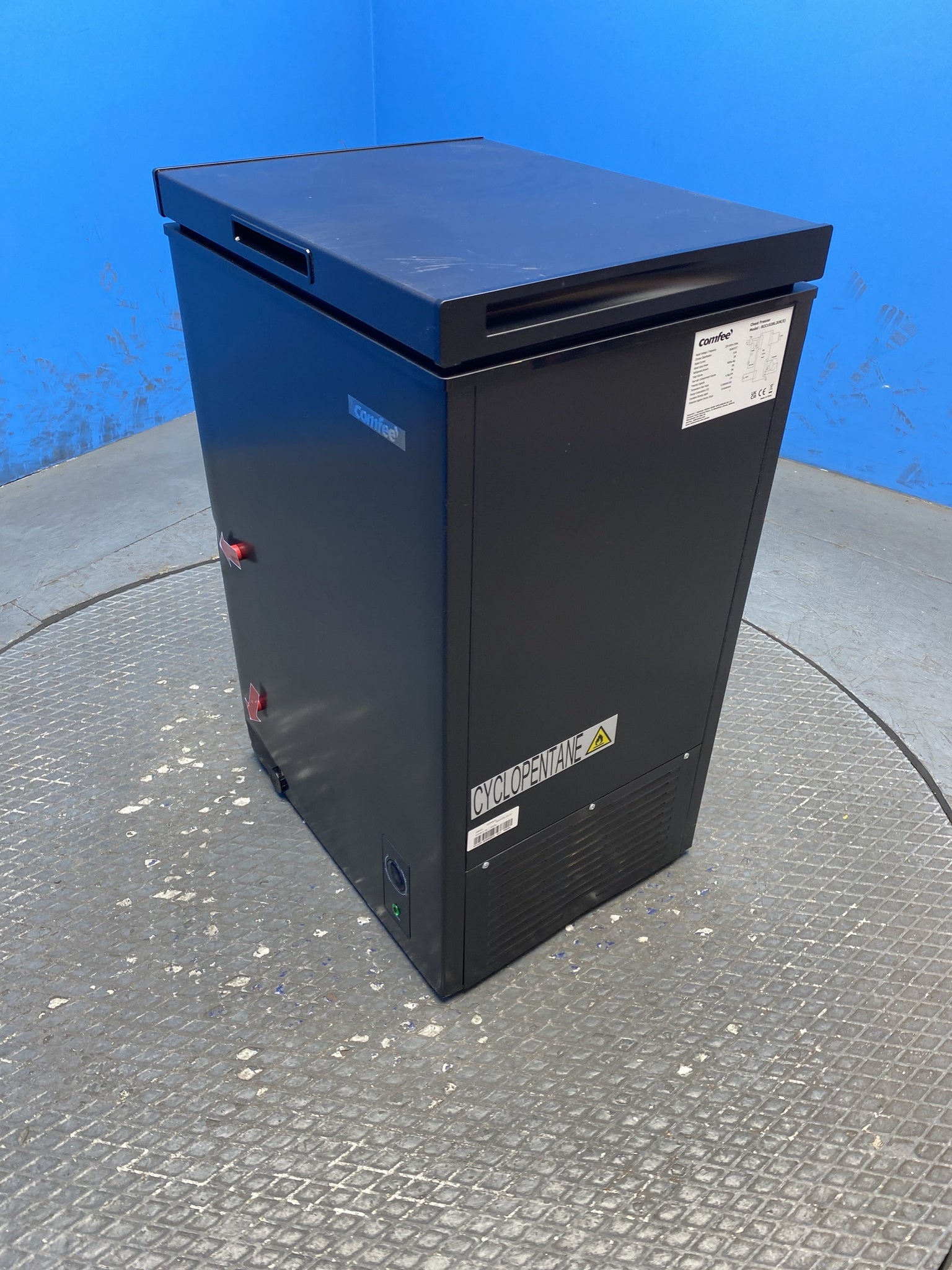 COMFEE RCC102BL2UK(E) 99L Dual Mode & Inverter Chest Freezer