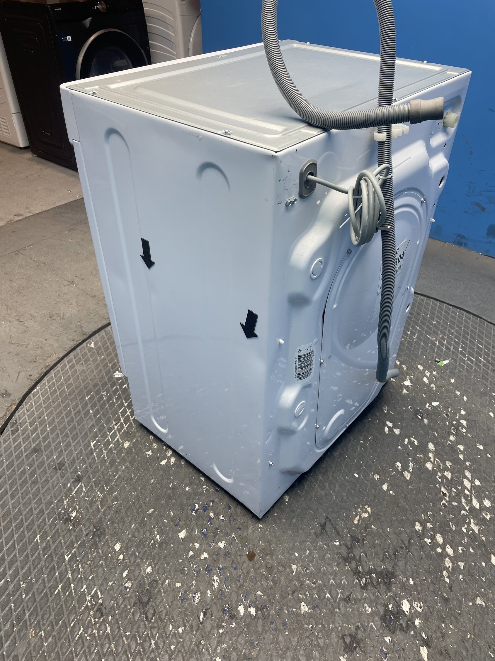 Haier HWQ90B416FWB Series 4 Integrated 9kg 1600 Spin Washing Machine