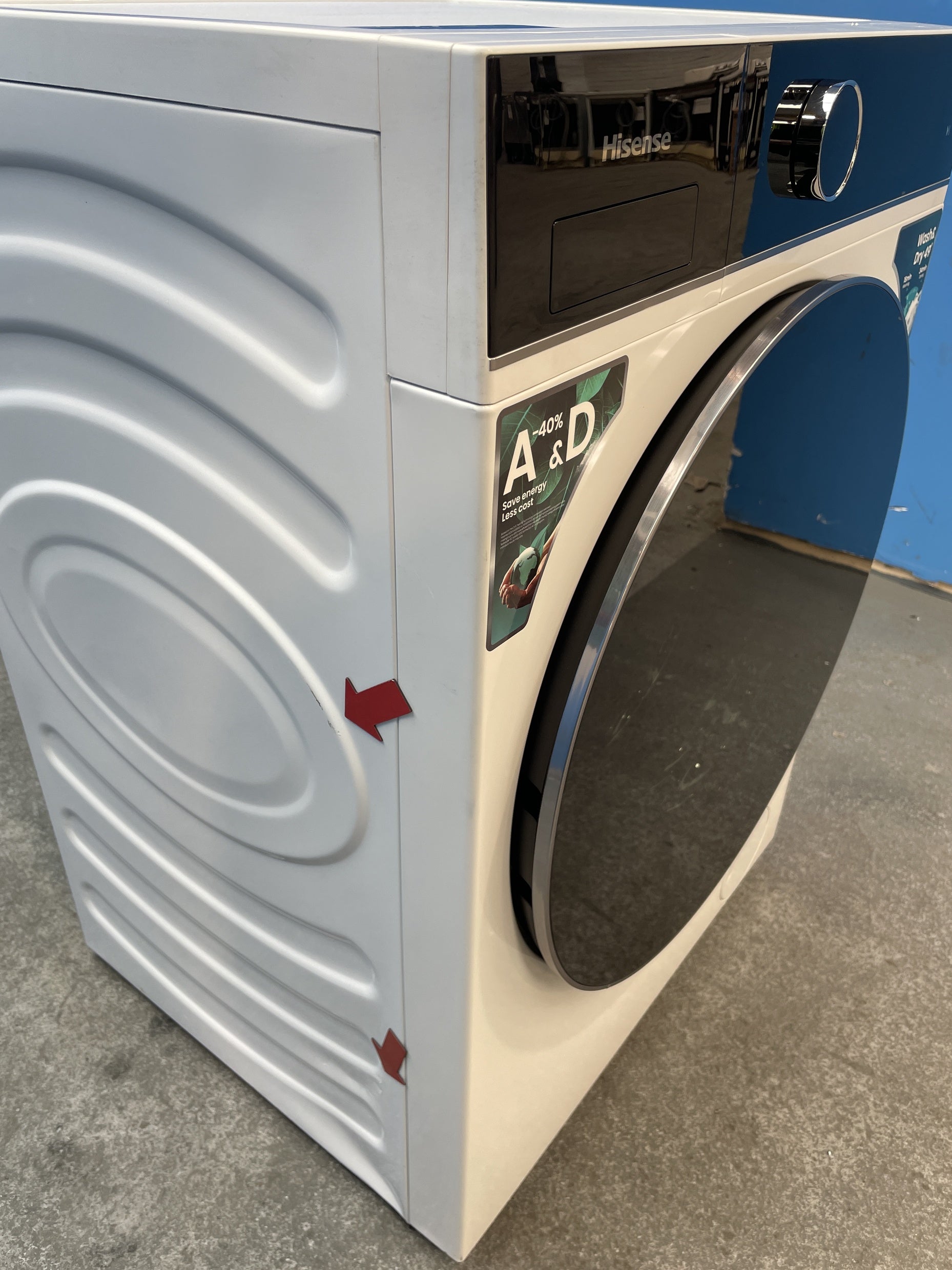 #GRC-157-882 - Hisense WD5I1045BWQ 10.5/6kg 1400rpm AutoDose Washer Dryer