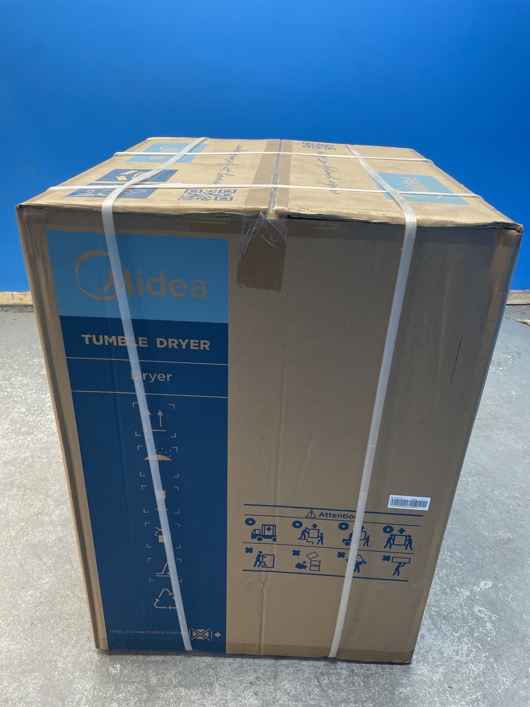 #GRC-158-857 - Midea MDG09EH80 8kg Heat Pump Tumble Dryer