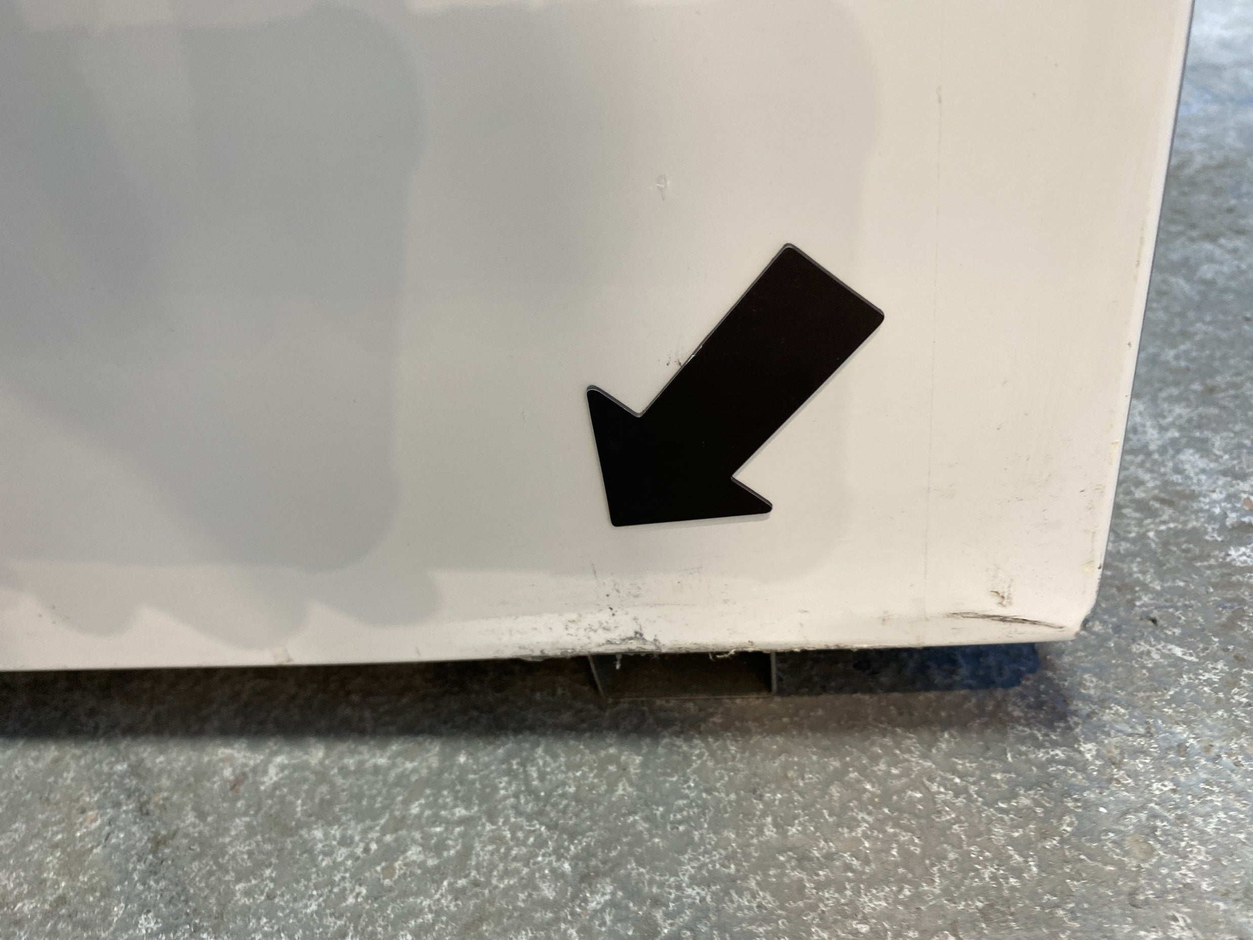#GRC-156-220 - Hoover HVT3CLECKIHW 235 Litre Combi Fridge Freezer