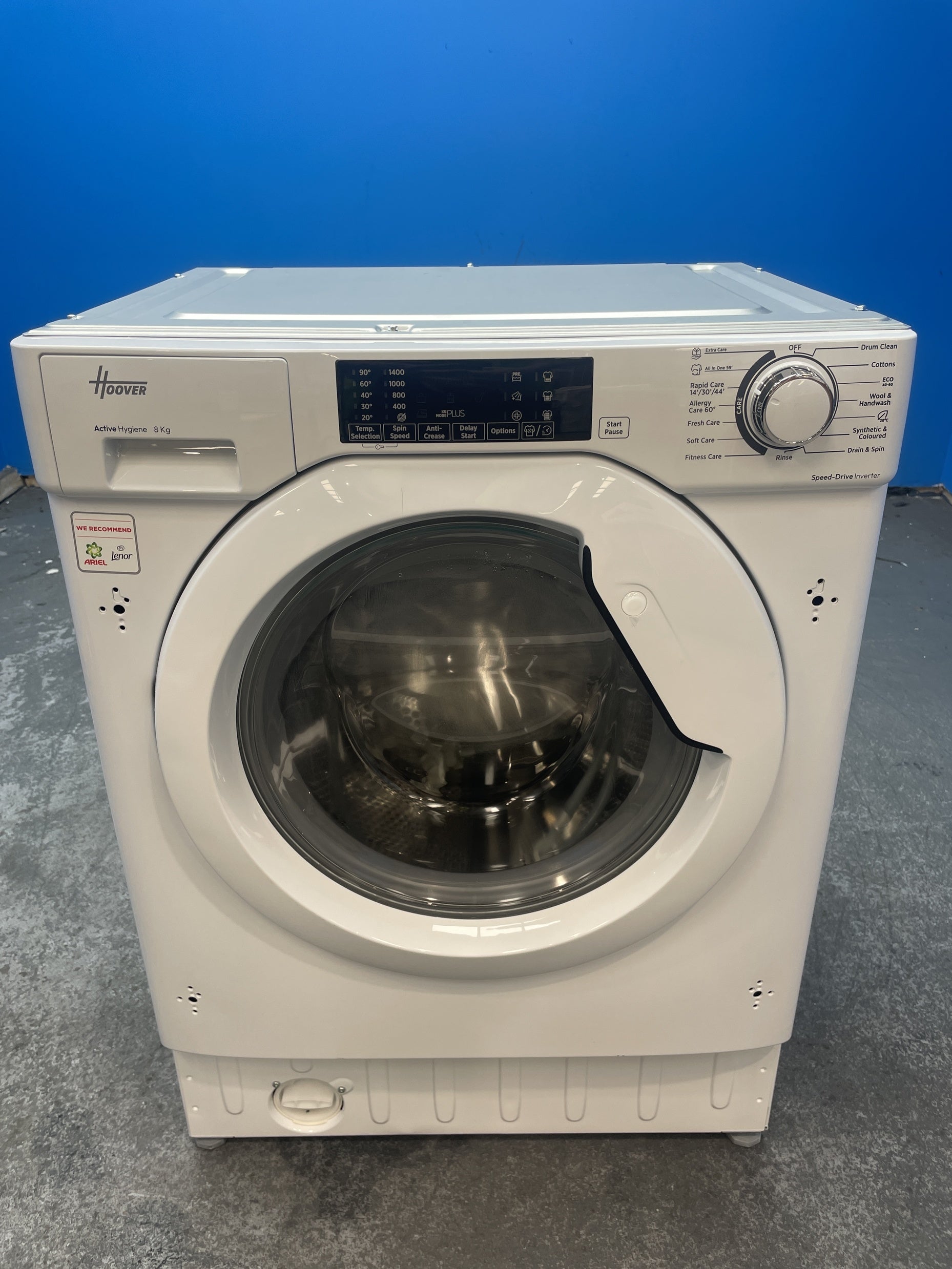 #GRC-159-175 - Hoover HBW 48TAMEJ-80 8kg 1400rpm Integrated Washing Machine