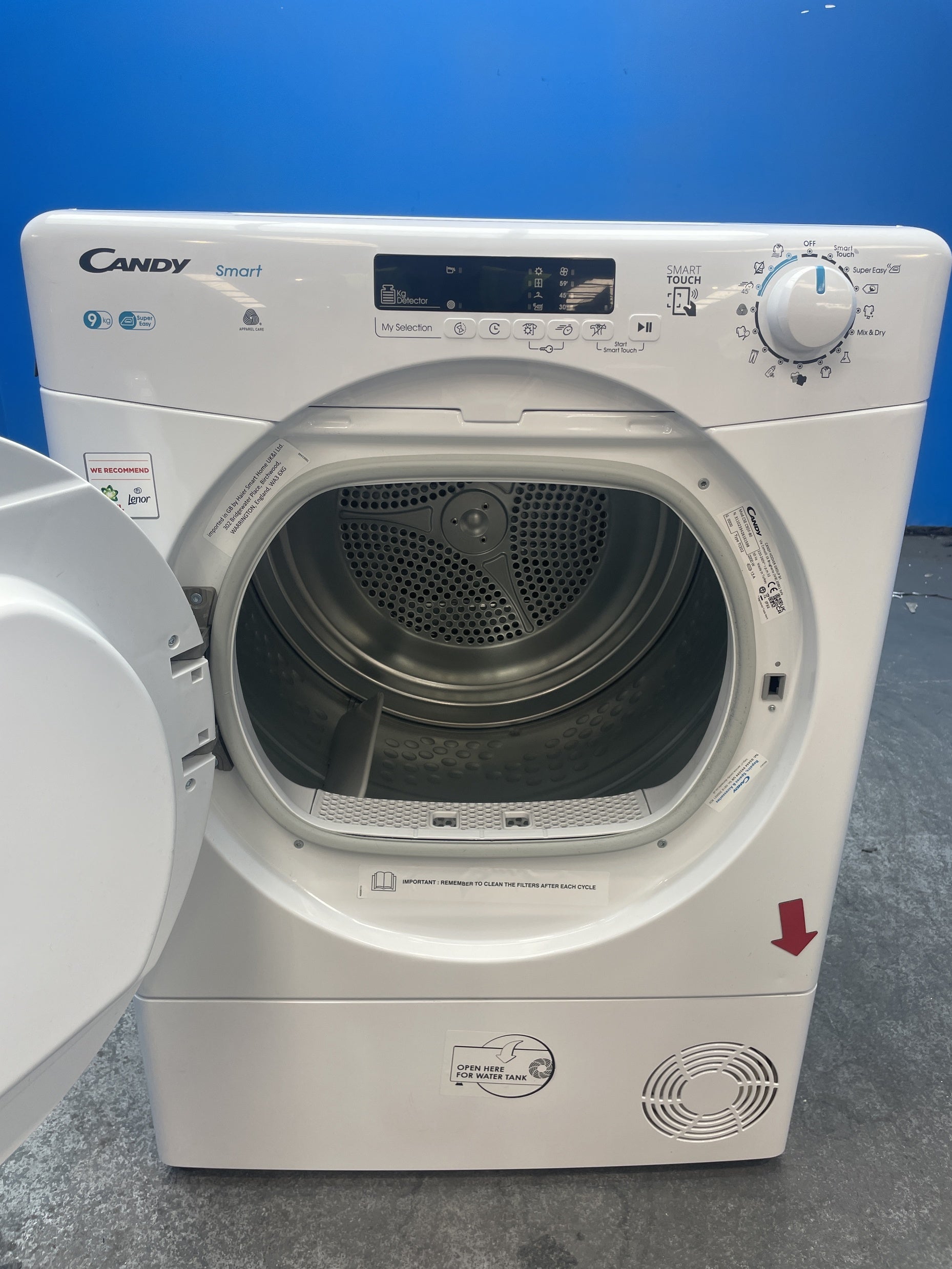 #GRC-158-548 - Candy CSE C9DF 9kg Condenser Smart Pro Tumble Dryer