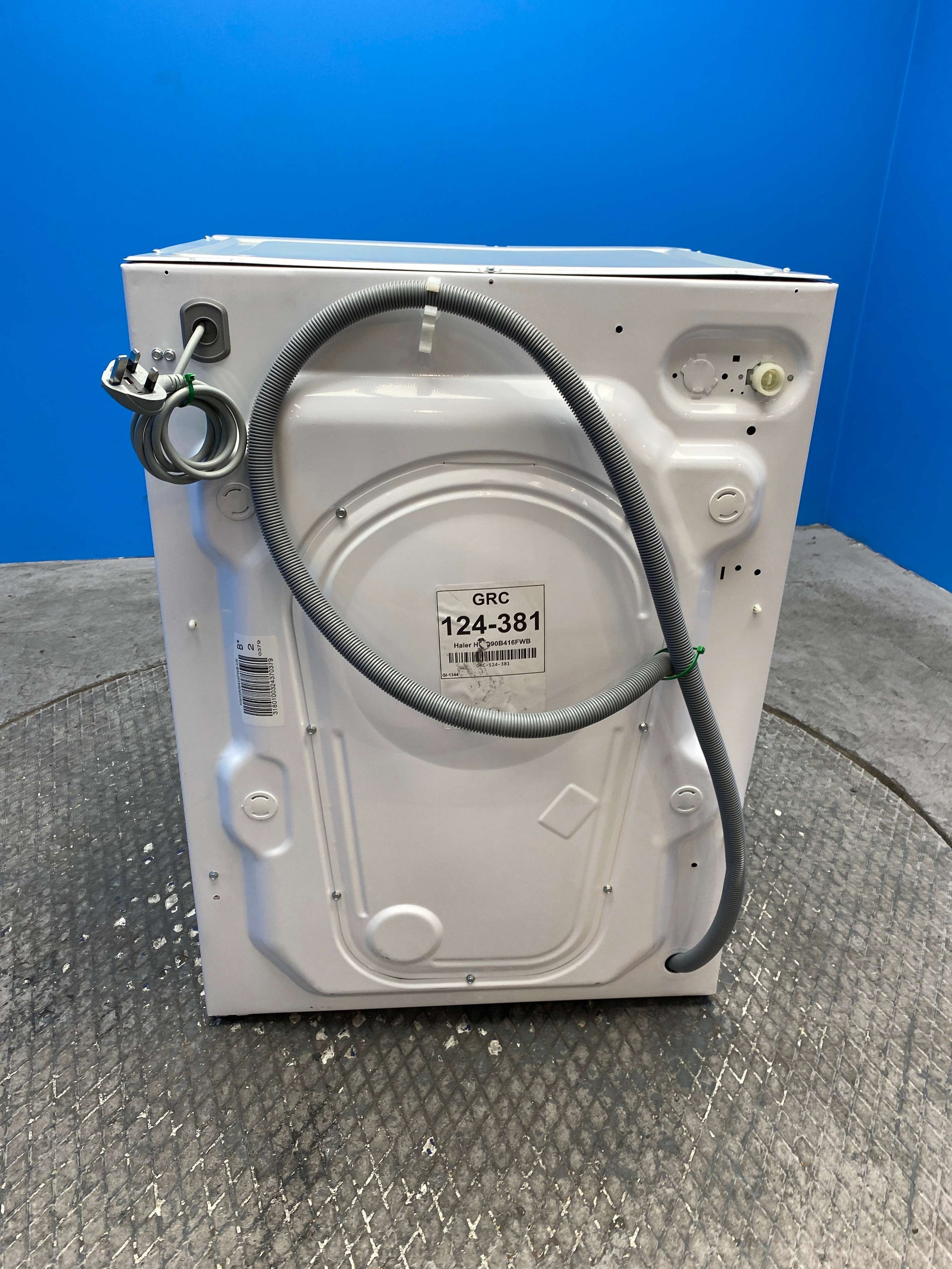 Haier HWQ90B416FWB Series 4 Integrated 9kg 1600 Spin Washing Machine