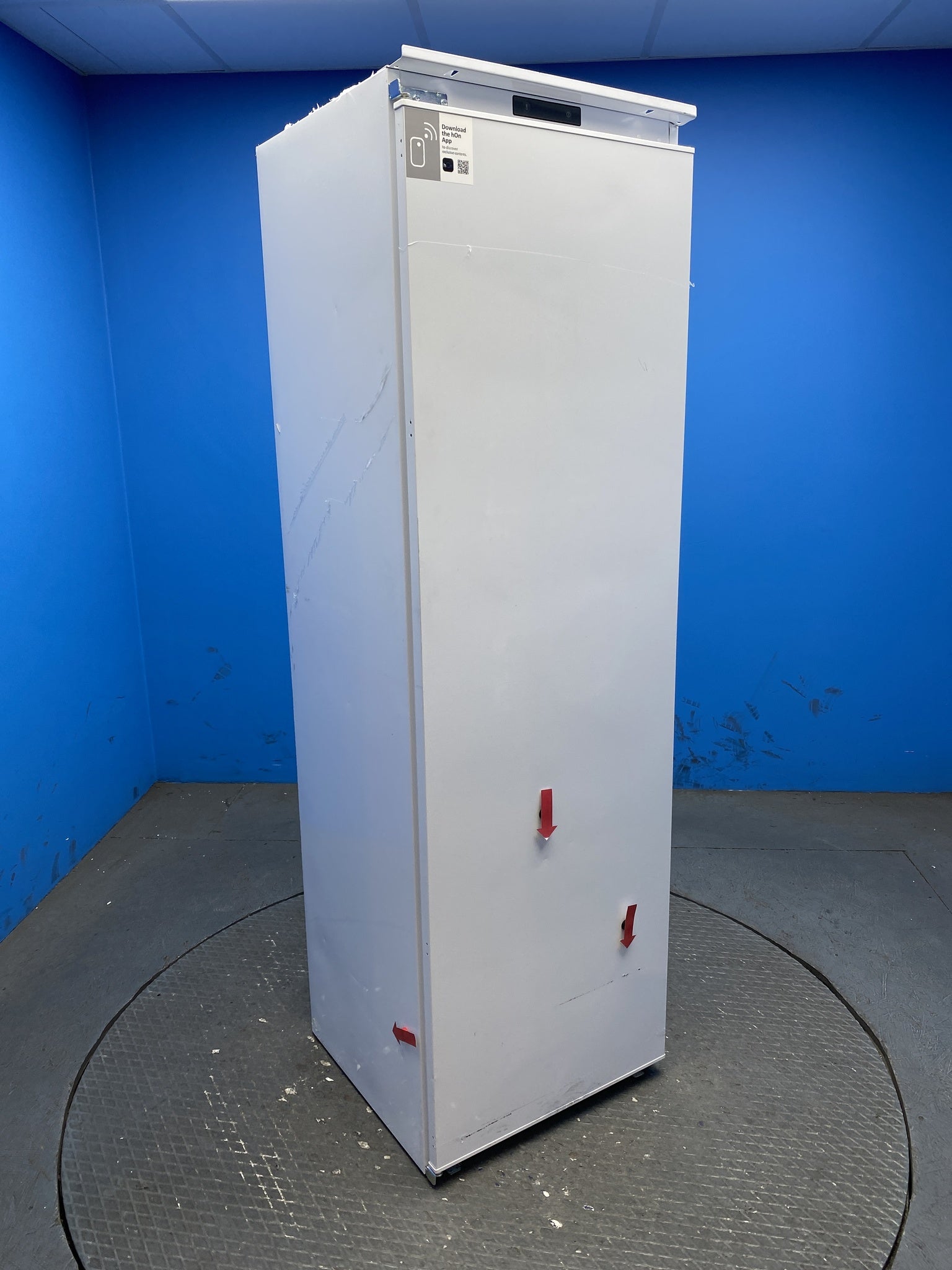 Hoover HOUS518EWK 177cm Integrated Upright Freezer