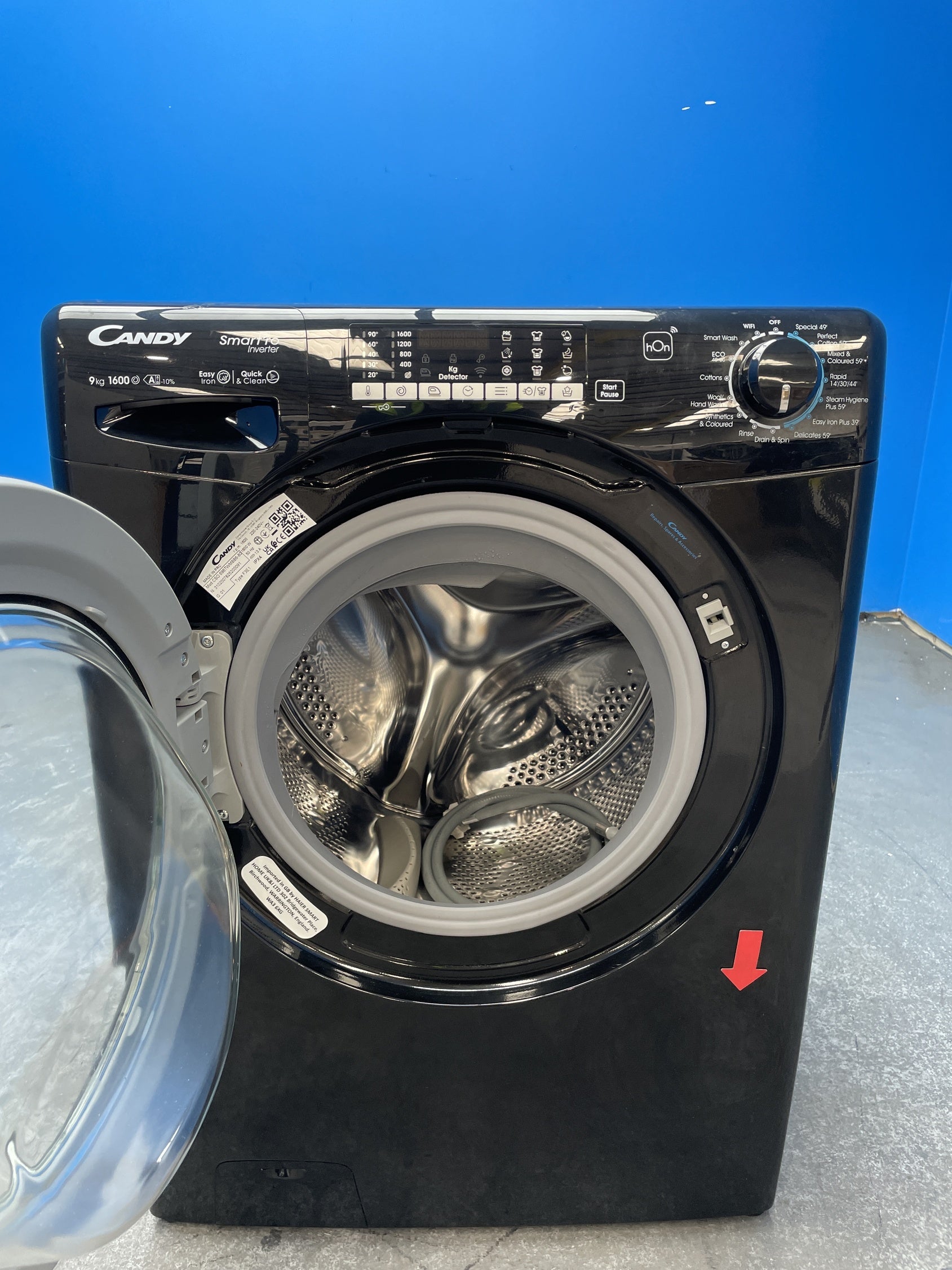 #GRC-160-714 - Candy CSO6 96TWMBB6 Smart Pro 9kg 1600rpm Washing Machine