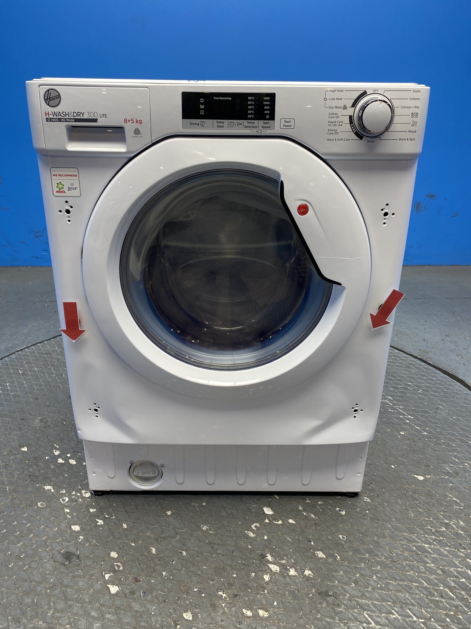 Hoover HBD 485D2E Integrated 8kg/5kg 1400rpm Washer Dryer