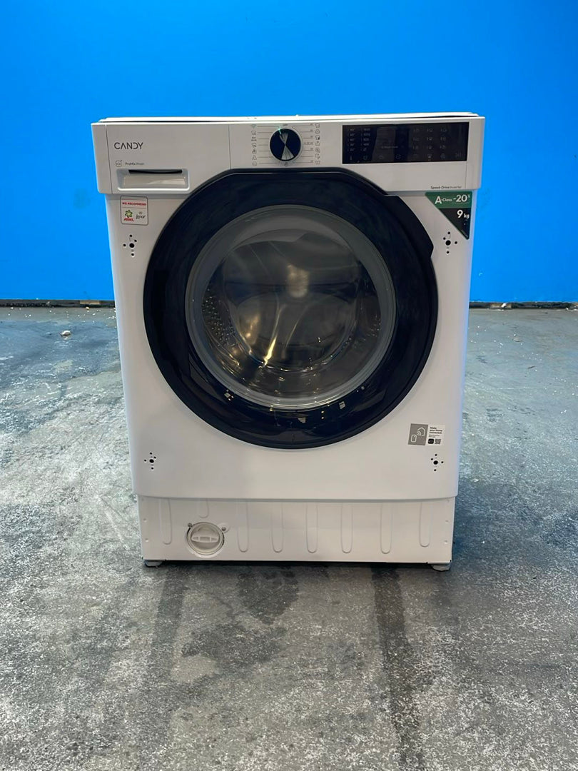 #GRC-162-114 - Candy Smart BC4S49M6DB8J-80 Integrated 9kg 1400rpm Washing Machine