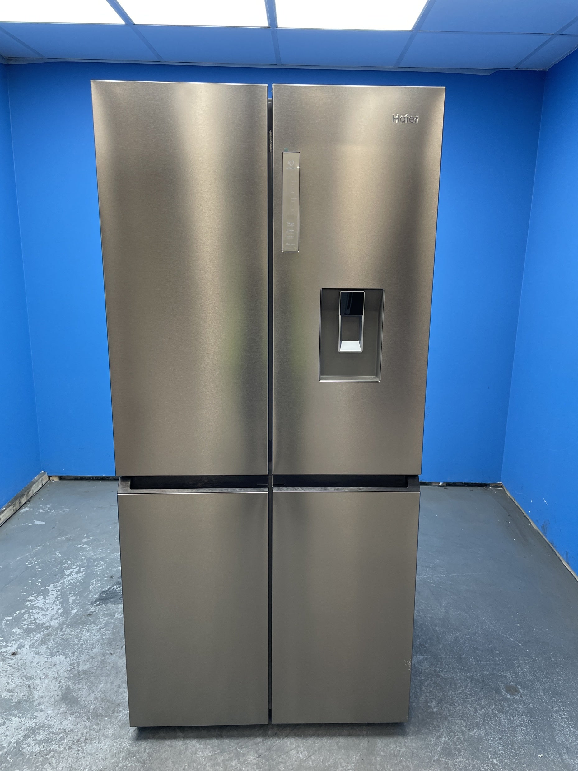#GRC-160-648 - Haier HCR3818EWMM 4-Door Total No Frost Fridge Freezer