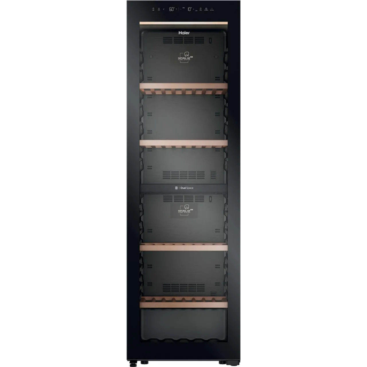 Haier HWS201 GDFH1K 201 Bottle Dual Zone Wine Cooler – Renew 2 U