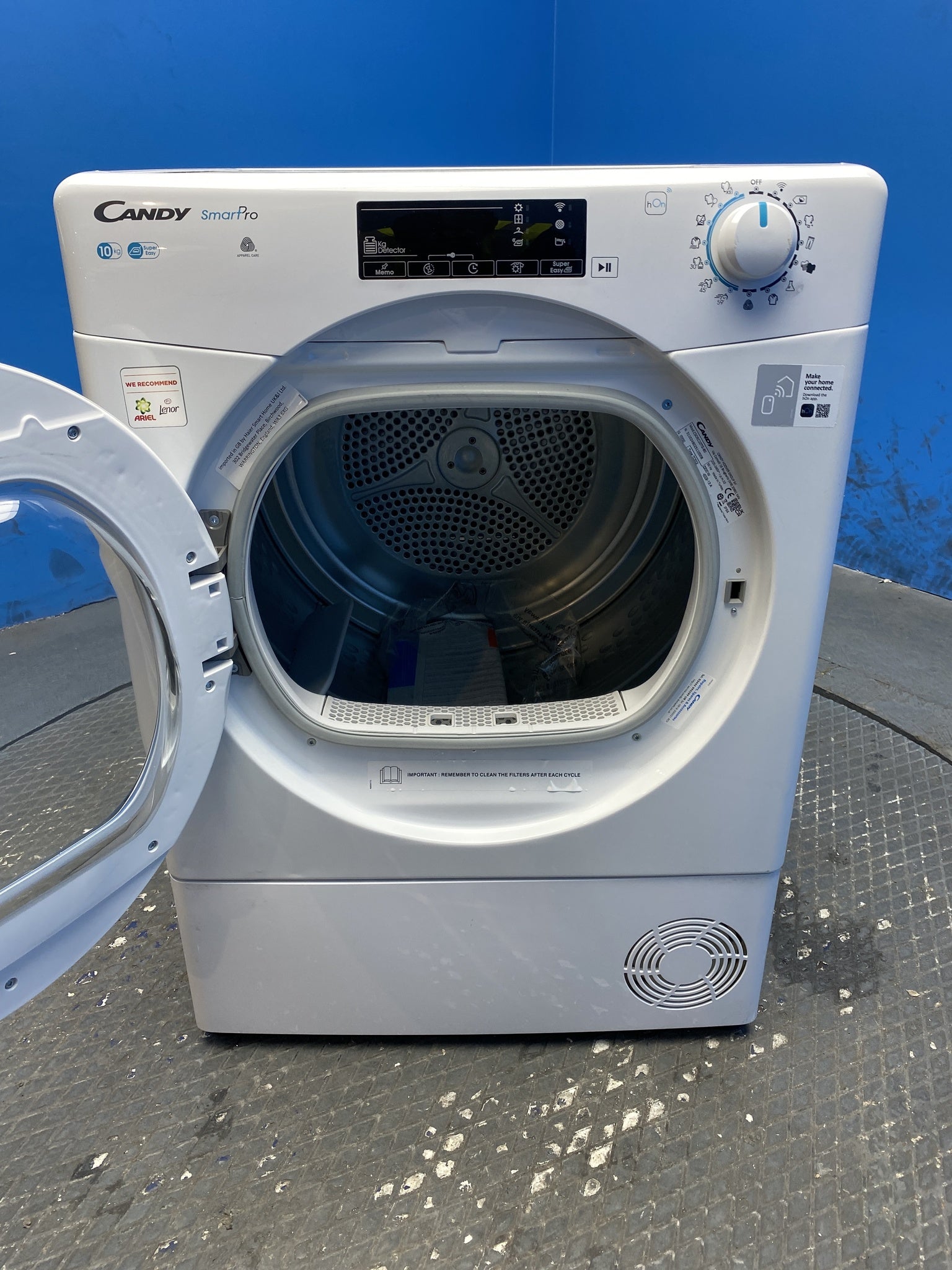 Candy CSOEC10TG 10kg Condenser Tumble Dryer with Wi-Fi