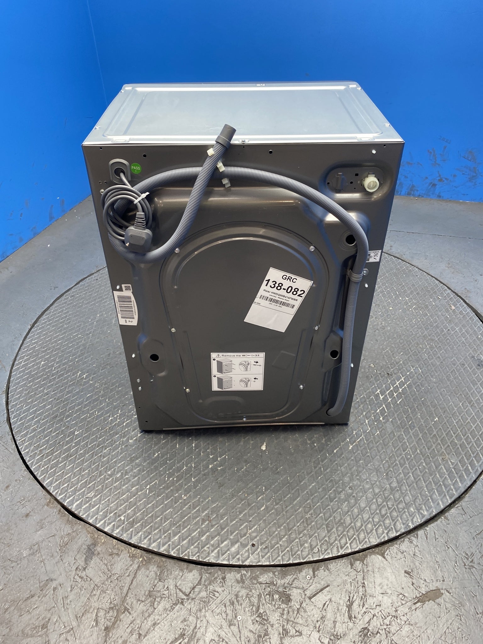 Haier Series 4 HWDQ90B416FWBR 9kg/5kg 1600rpm Integrated Washer Dryer