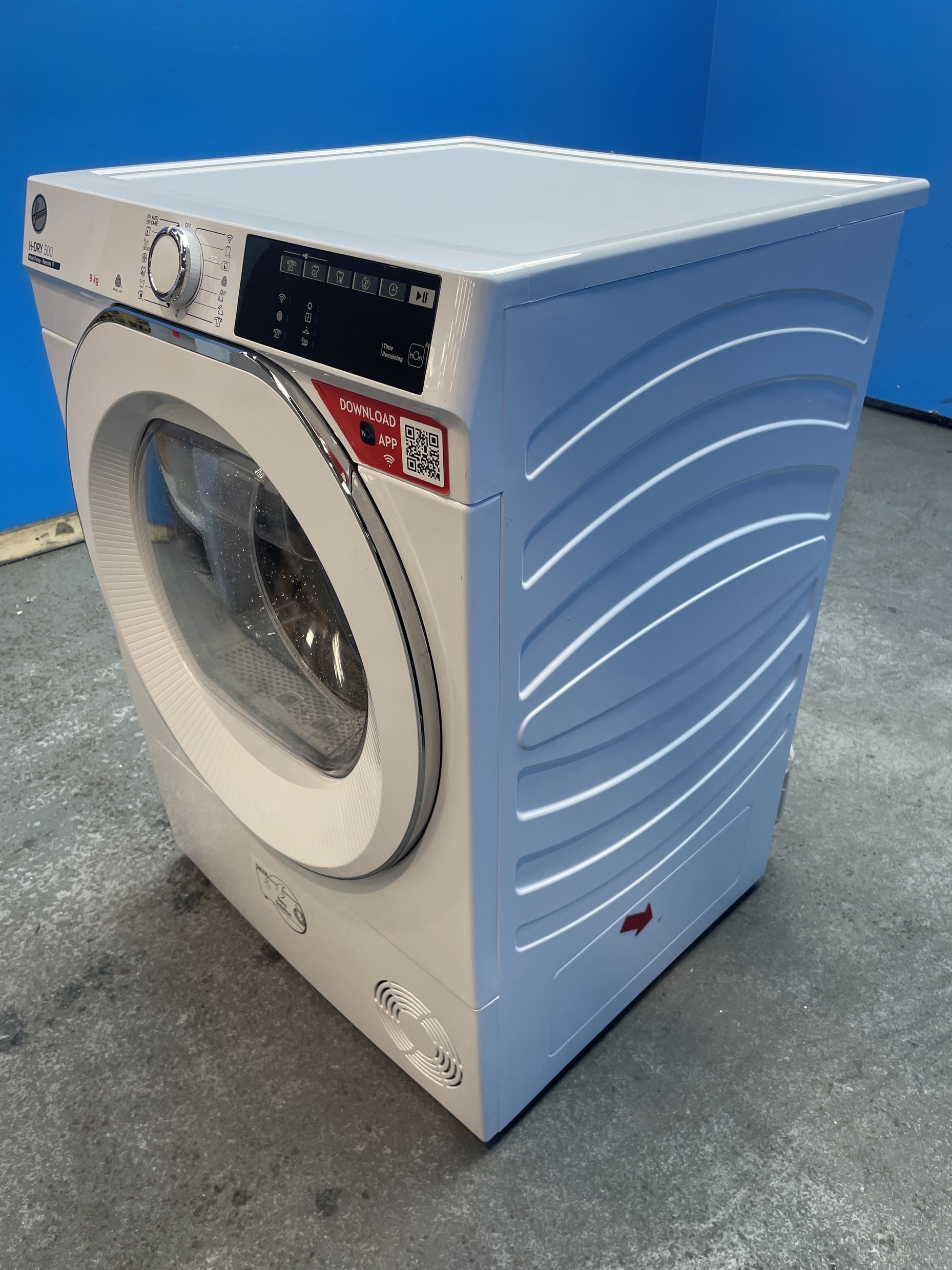 #GRC-154-194 - Hoover H-DRY 500 NDE H9A2TCE-80 9kg Heat Pump Tumble Dryer