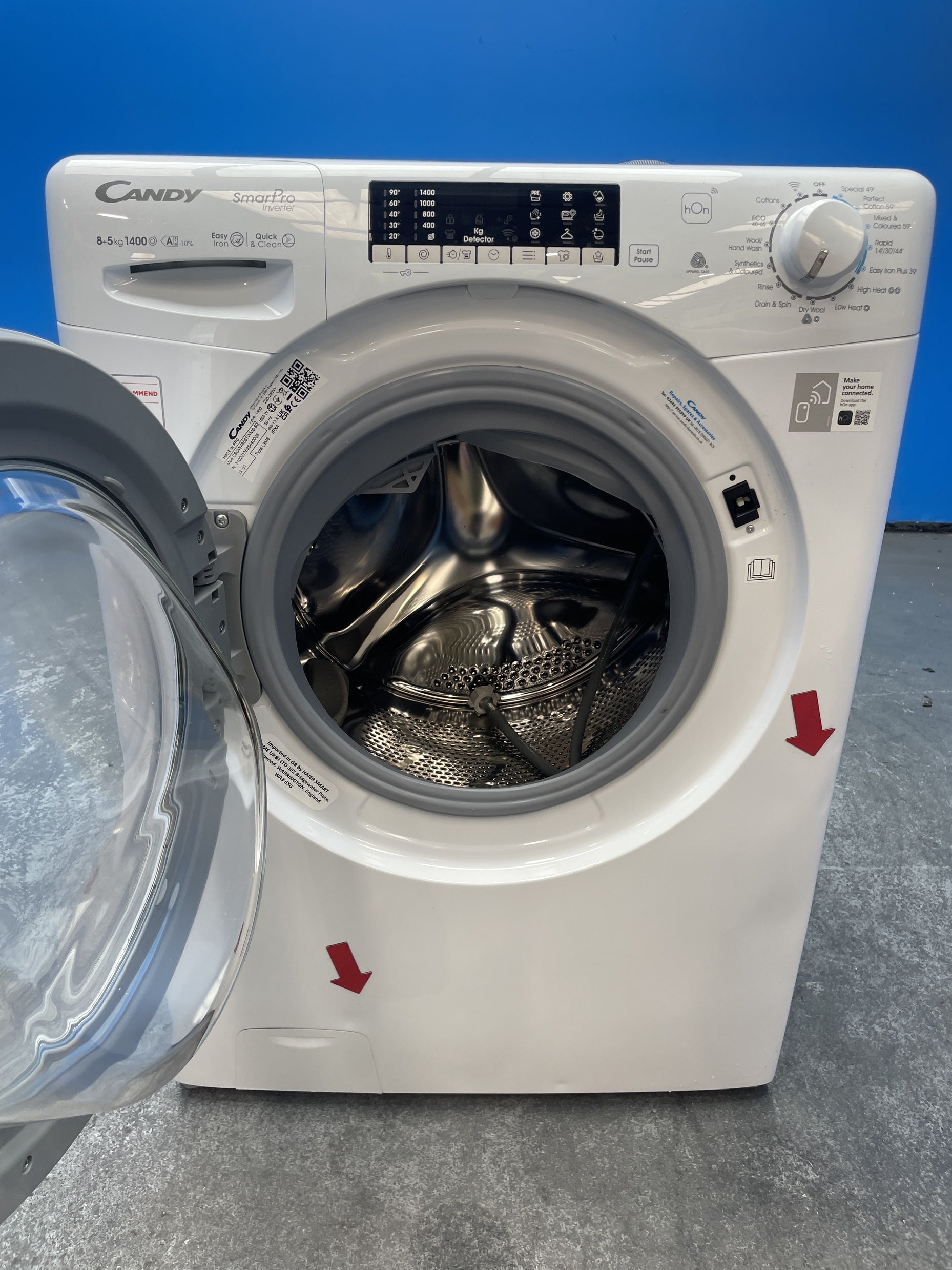 #GRC-158-521 - Candy Smart Pro CSOW4856TWM6-80 8/5kg 1400rpm Washer Dryer