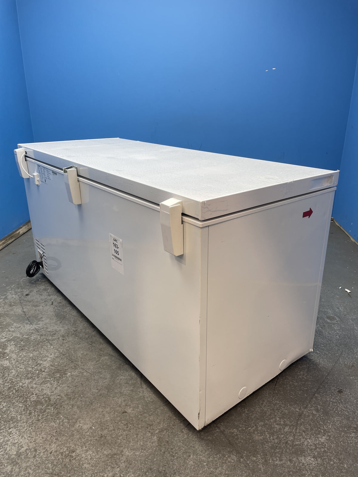 #GRC-163-165 - Hisense FC650D4AWLYE 500L Outbuilding Static Chest Freezer