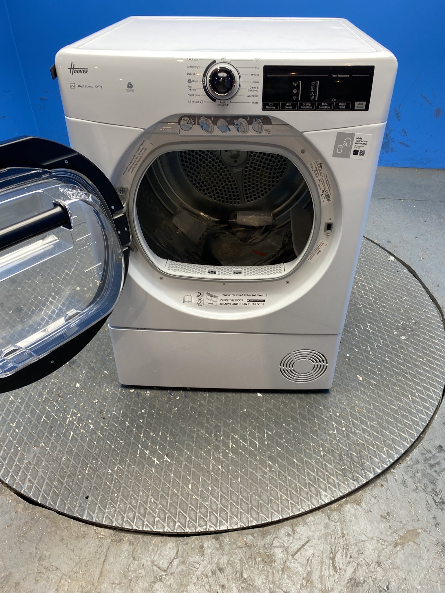 Hoover H-DRY 350 HRE H10N2TBE-80 10kg Heat Pump Dryer