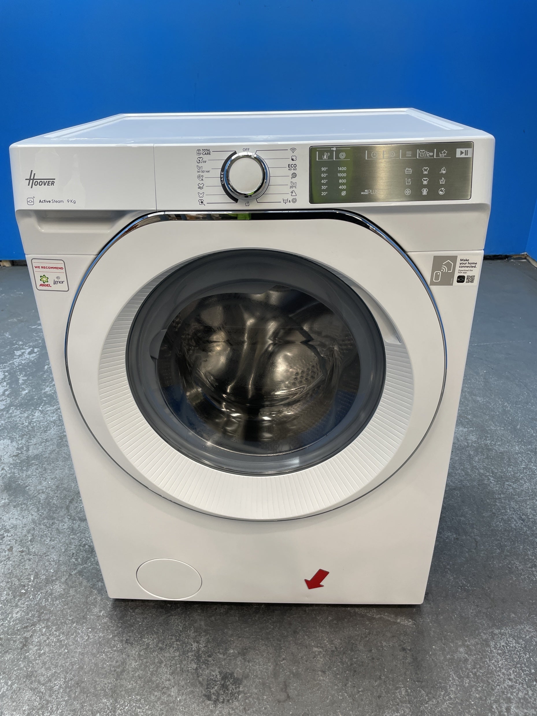 #GRC-160-331 - Hoover HWB 49AMC 9kg 1400 Spin Washing Machine