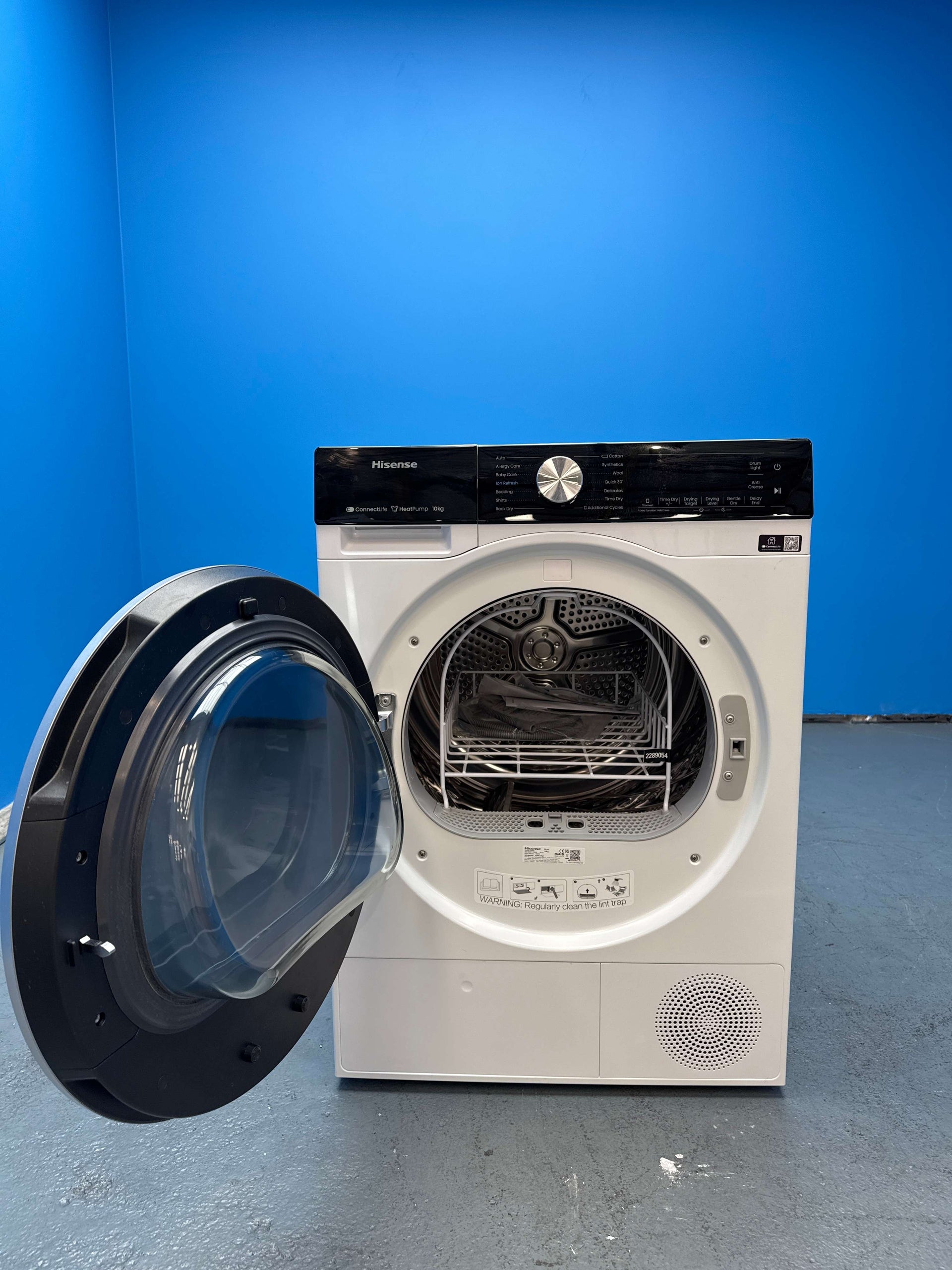 Hisense DH5S102BW 10kg Heat Pump Tumble Dryer