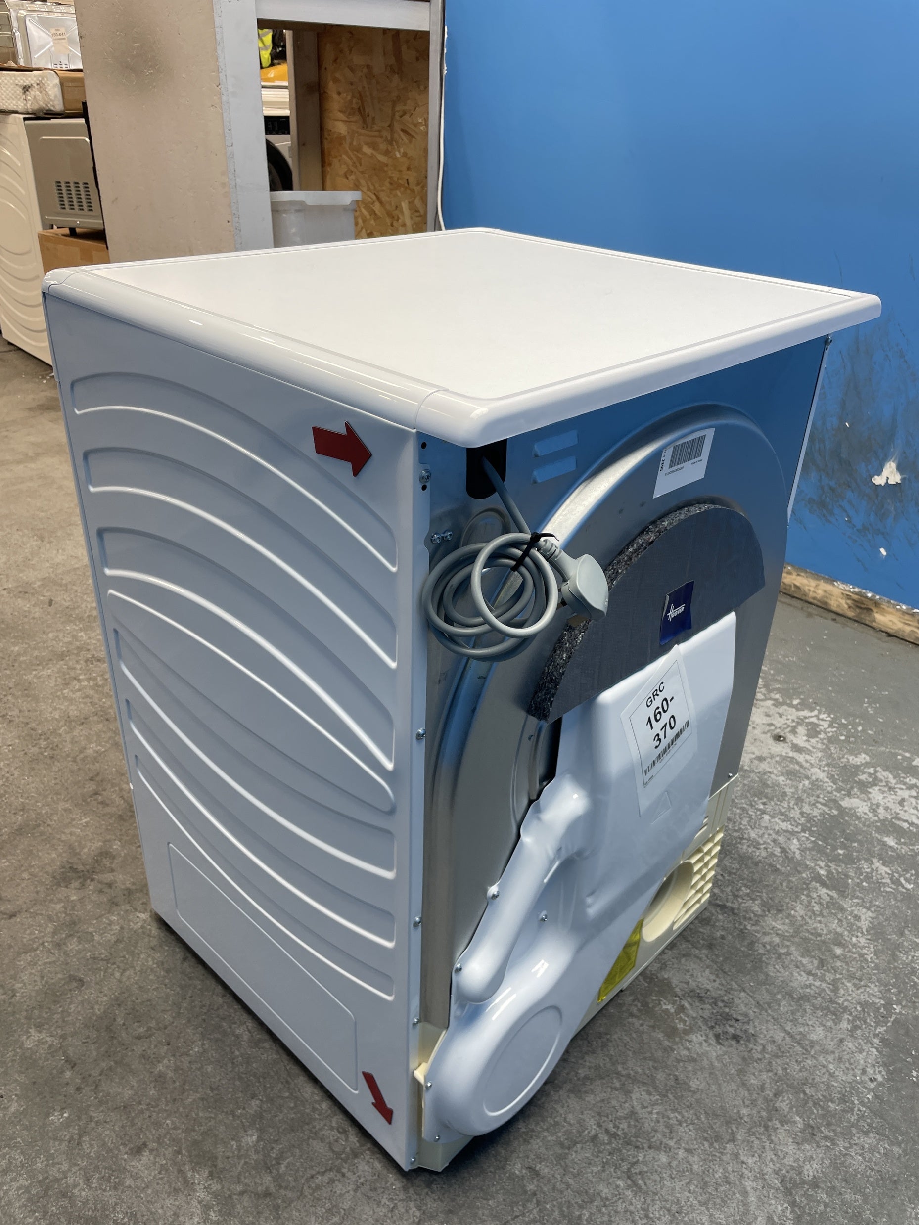 #GRC-160-370 - Hoover HLE V10DG-80 10kg Vented Tumble Dryer