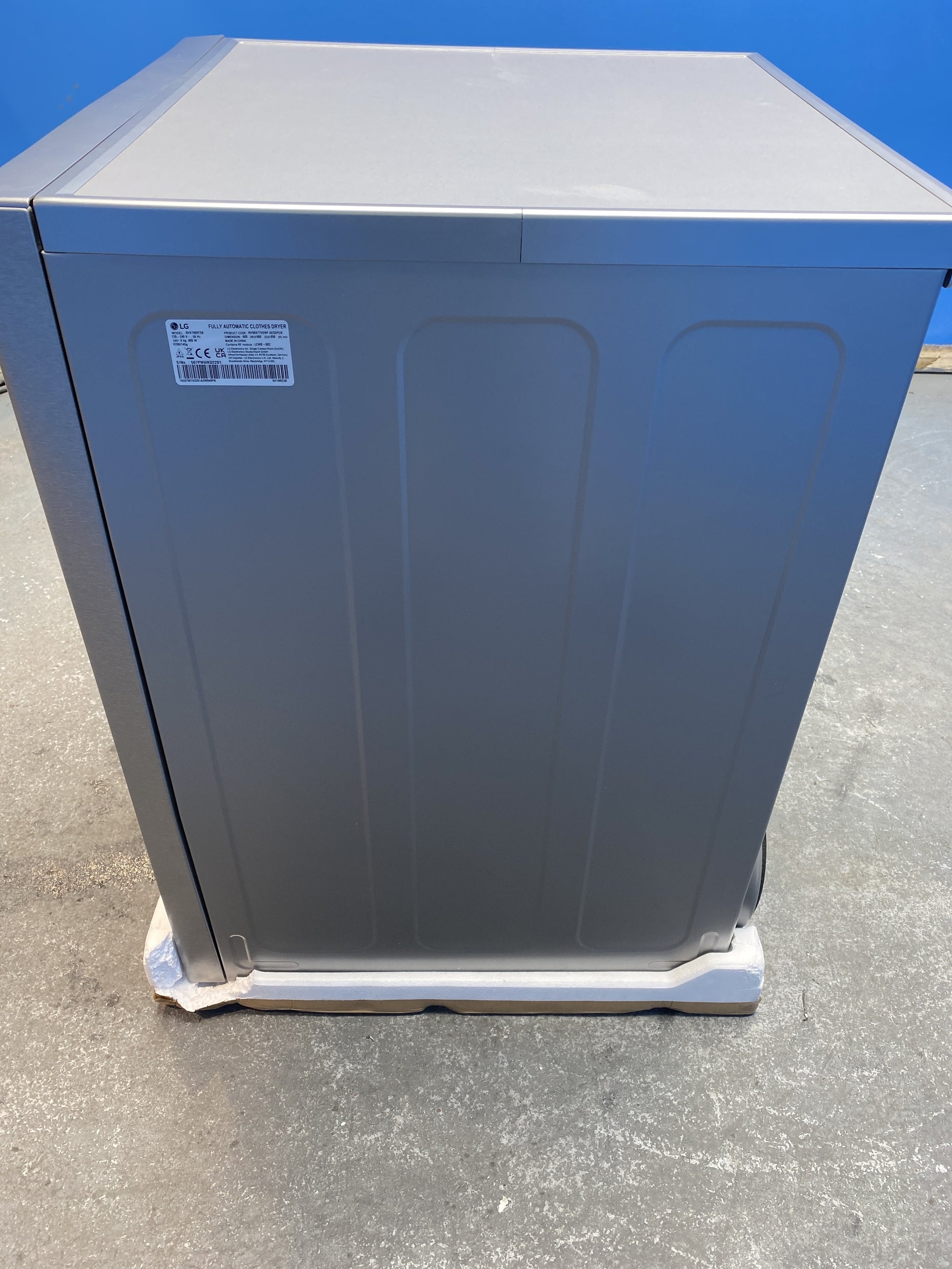 LG RHX7009TSB 9kg Dual Inverter Heat Pump Tumble Dryer