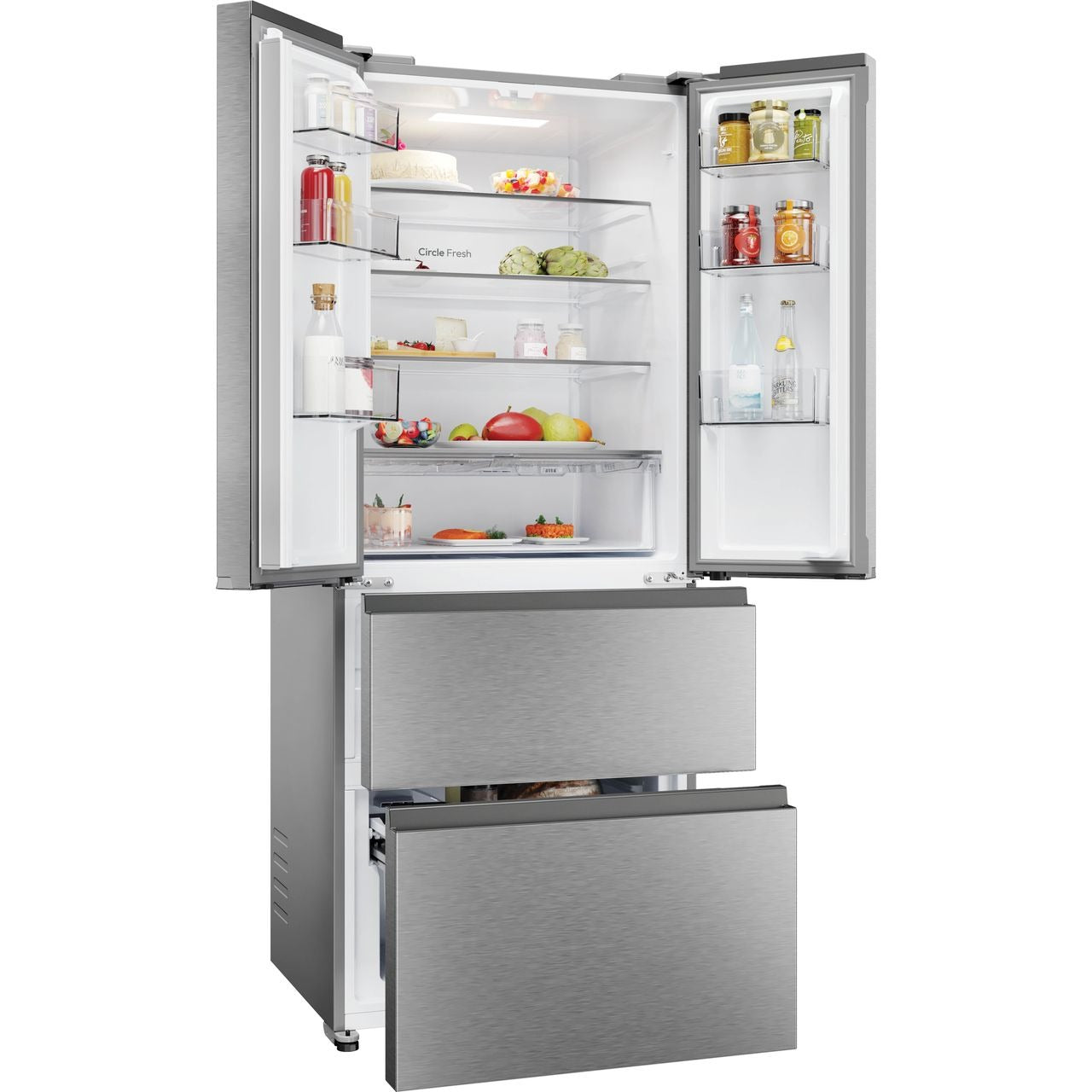 Hoover H-FRIDGE 700 HONFQ2T718EXK 402L French Door Fridge Freezer – Renew 2 U