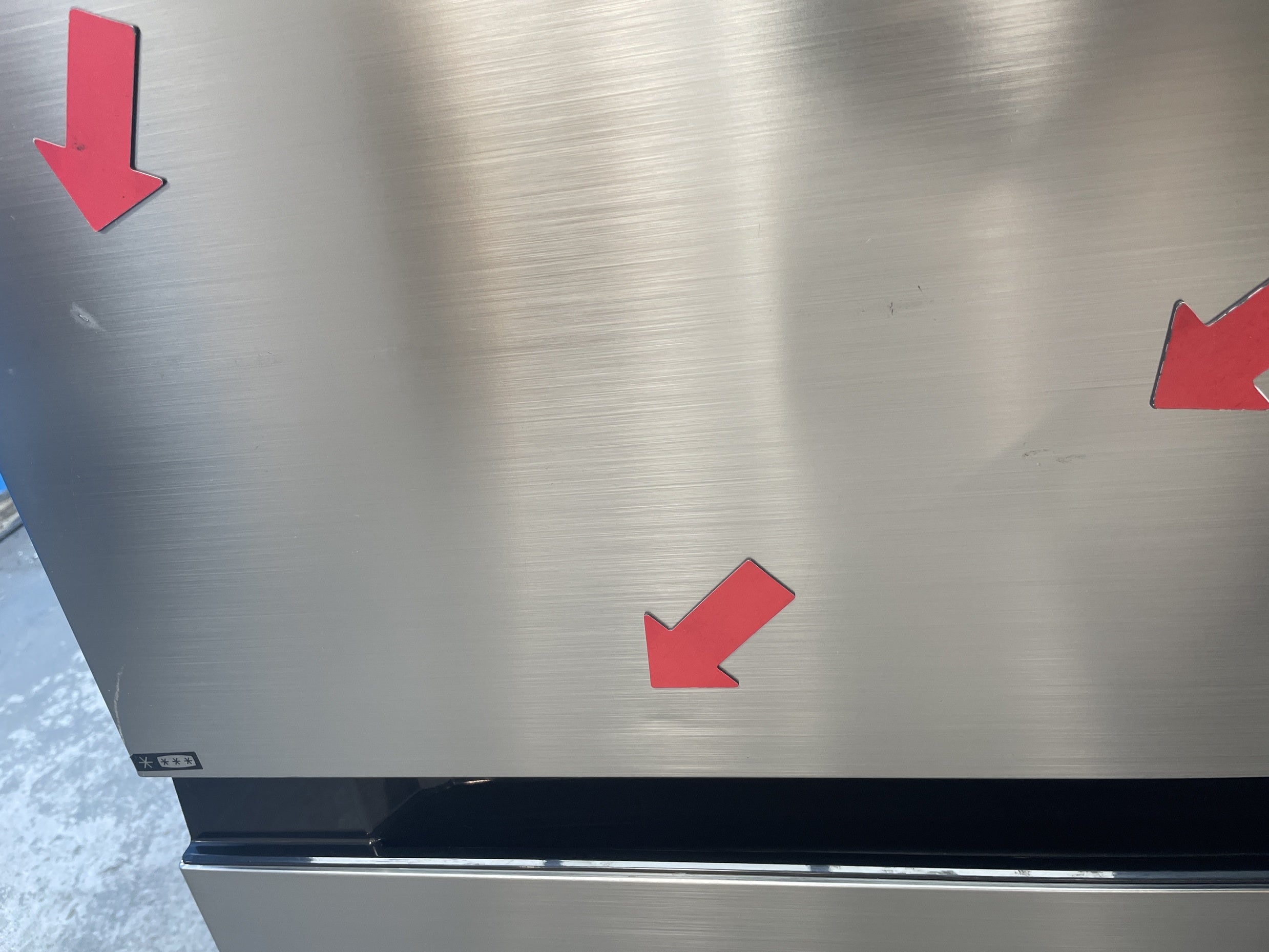 #GRC-158-739 - Midea MDRF692FIC46 516L No Frost French Door Fridge Freezer