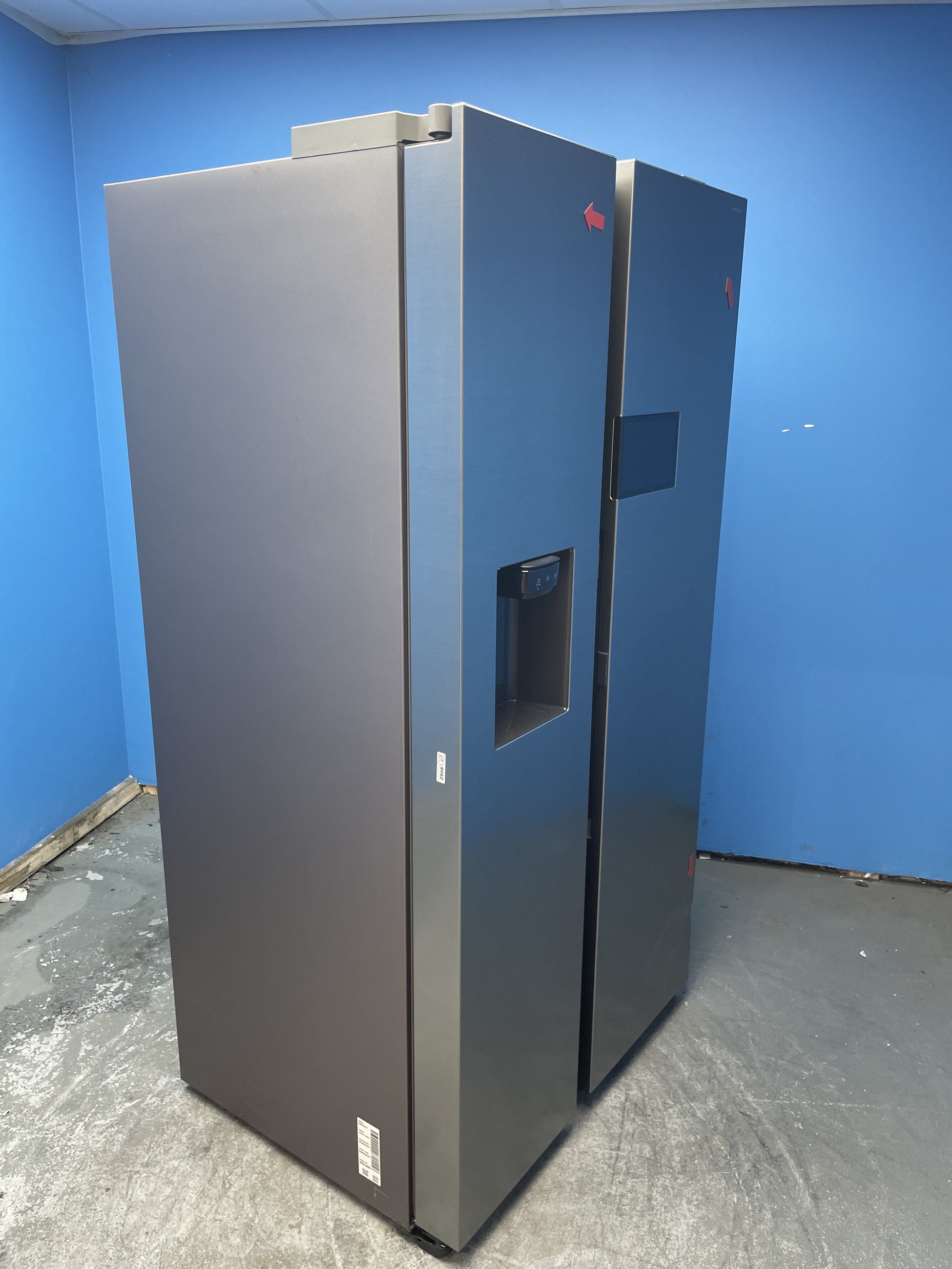 #GRC-158-125 - Samsung Series 9 RS90F64EDT Bespoke AI American Style Fridge Freezer