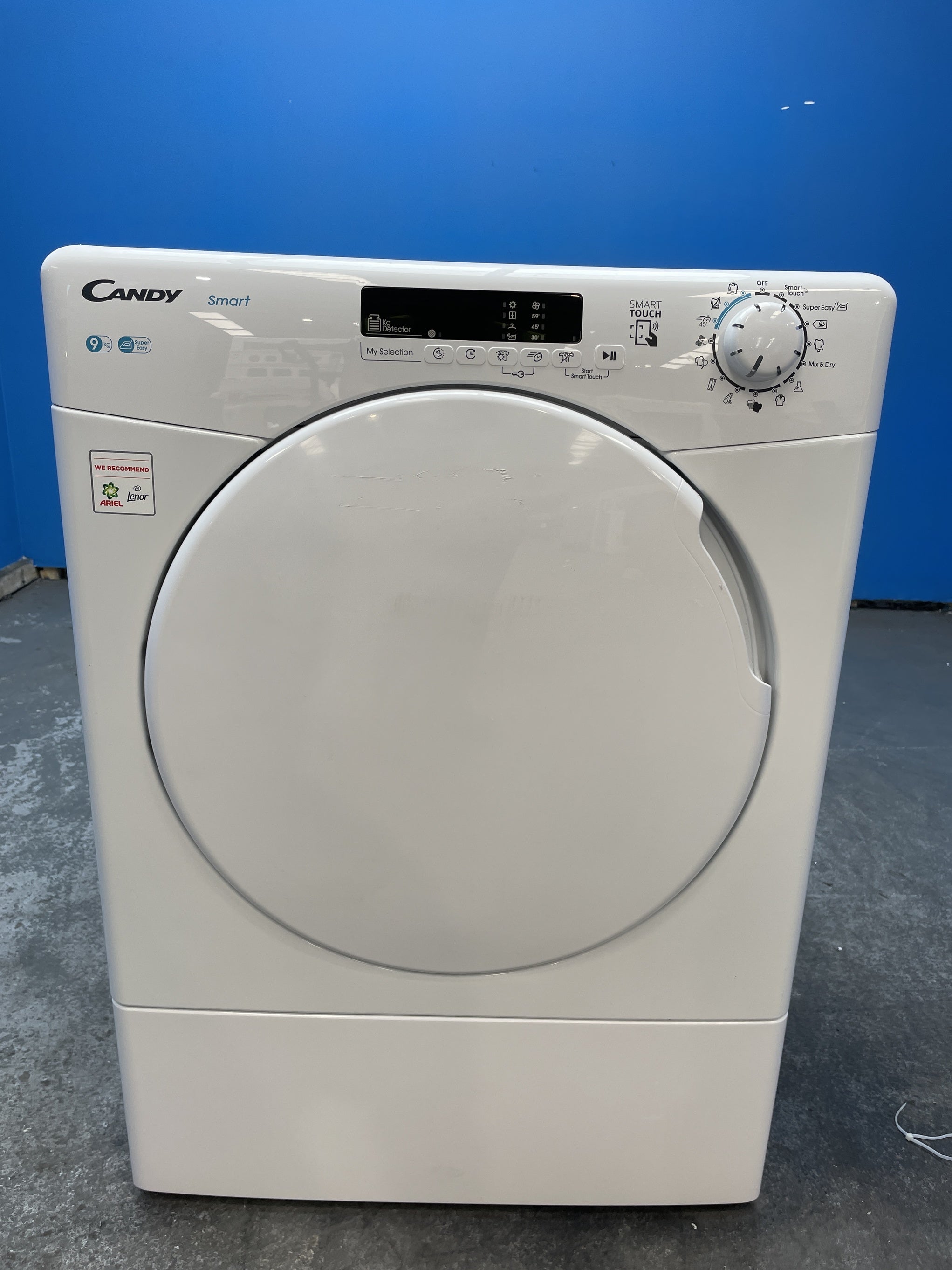 #GRC-160-338 - Candy CSE V9DF-80 9kg Vented Smart Tumble Dryer