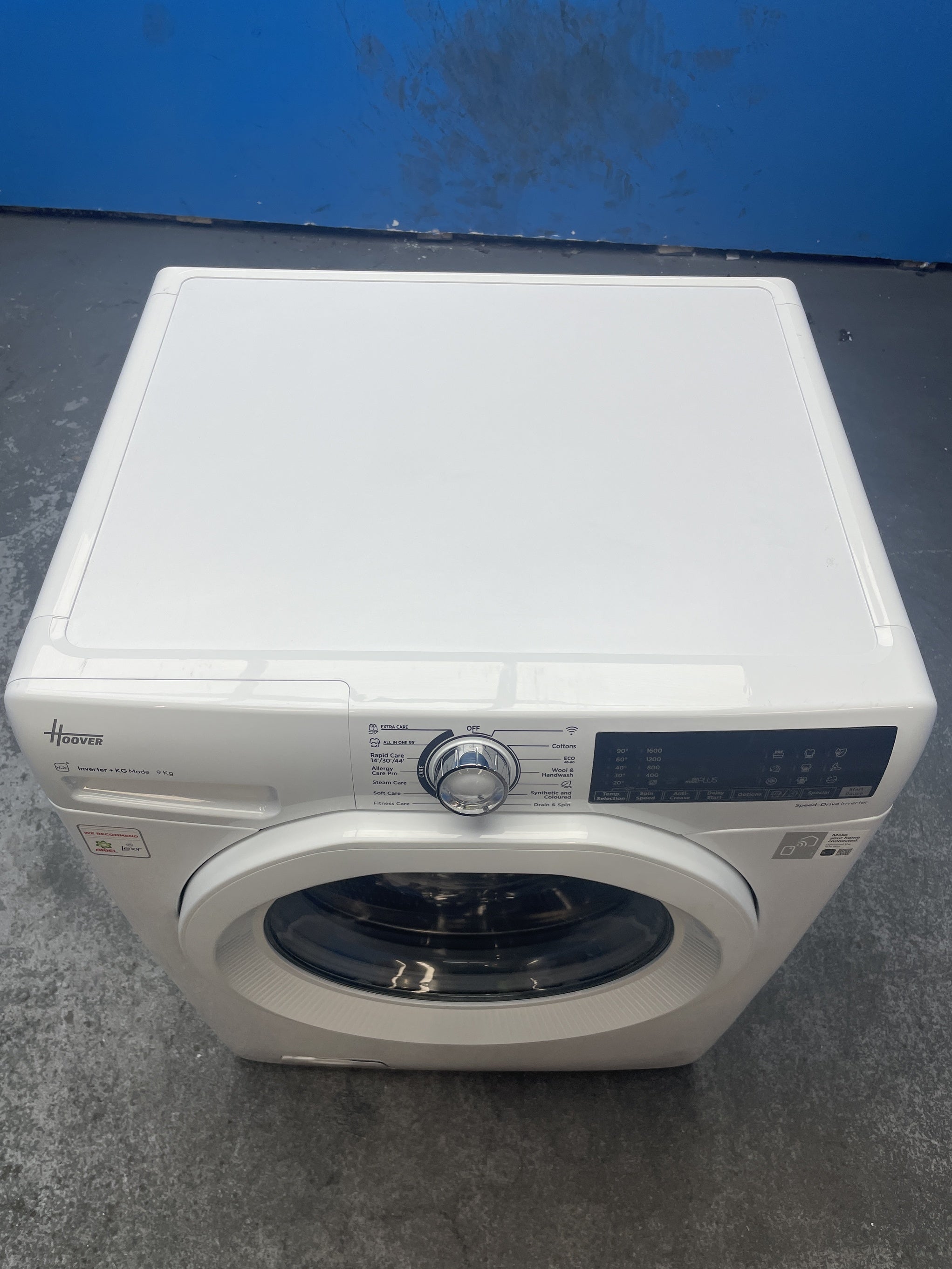 #GRC-160-013 - Hoover H-WASH 350 H3WPS696TAM6-80 9kg 1600rpm Washing Machine