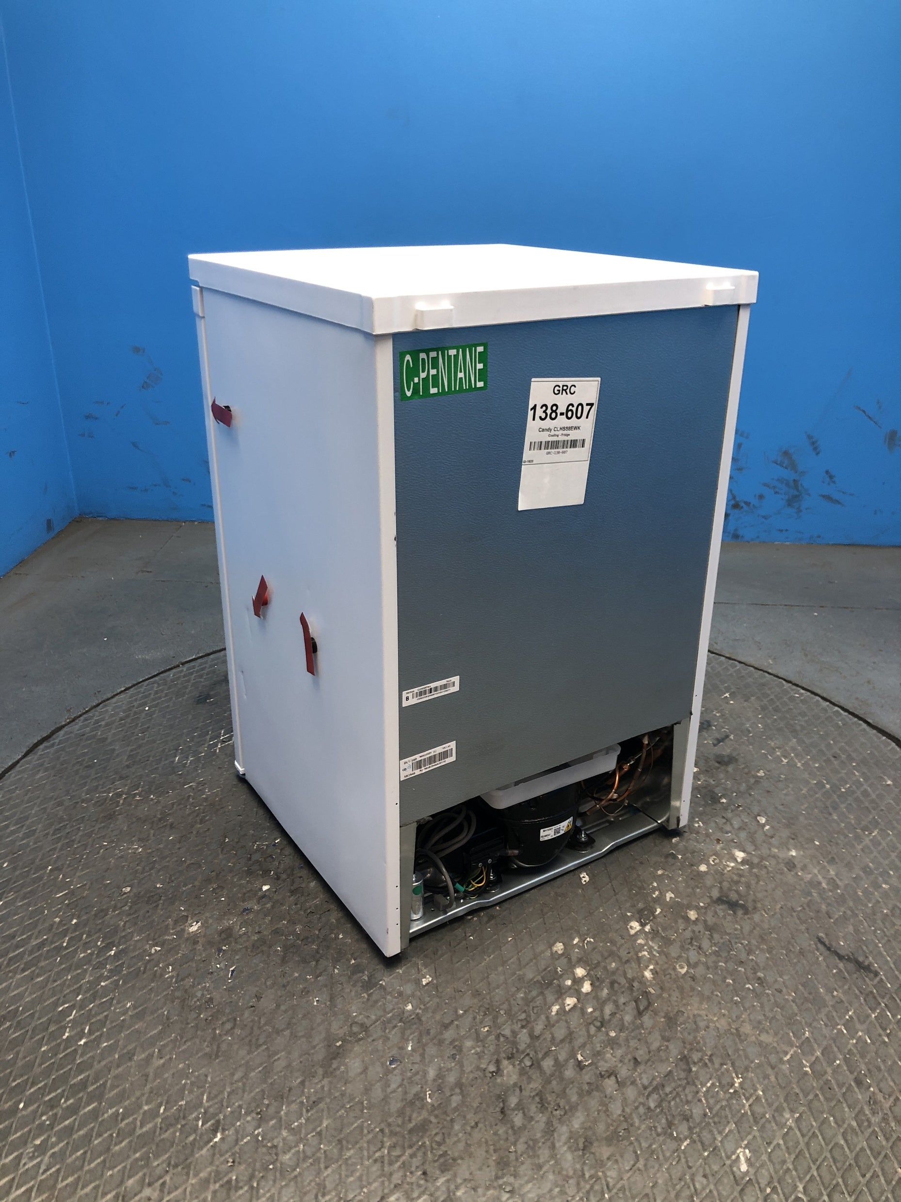 Candy CLHS58EWK 127 Litre 55cm Under Counter Fridge