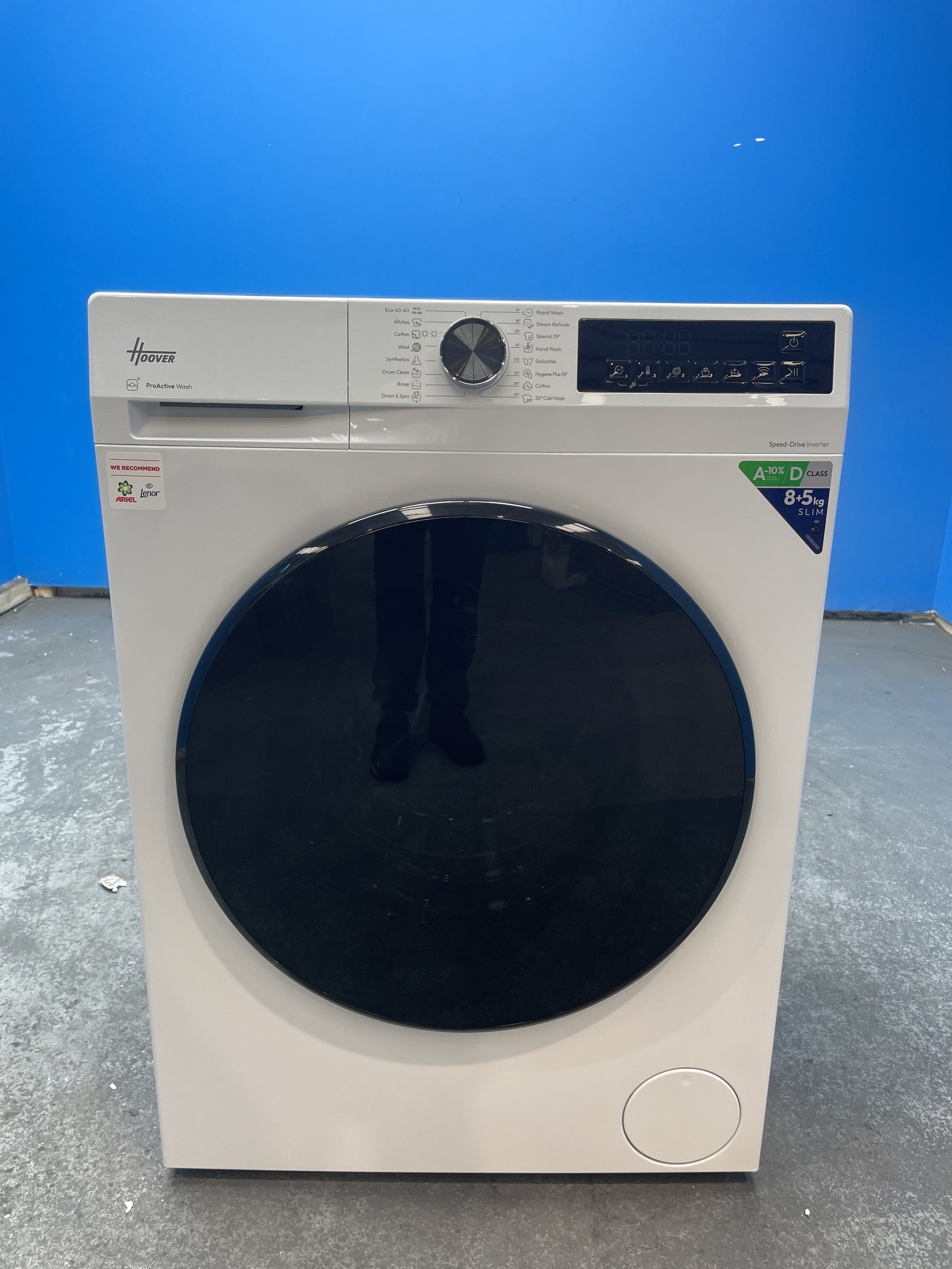 #GRC-159-695 - Hoover HBWR 485SB6-80 Pro Wash Series 3 8/5kg 1400rpm Washer Dryer
