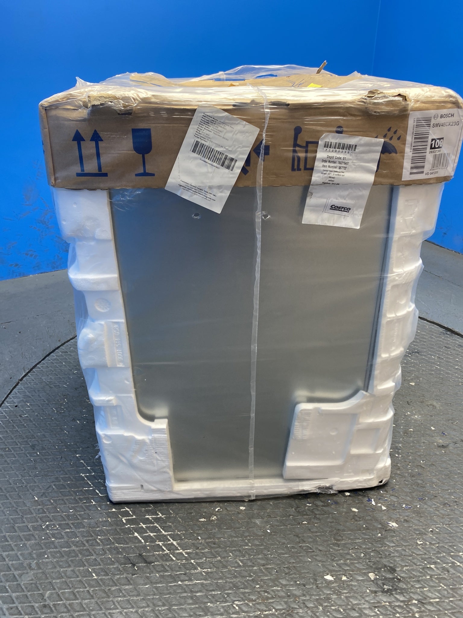 Bosch SMV4ECX23G Series 4 Integrated 14 Place Dishwasher