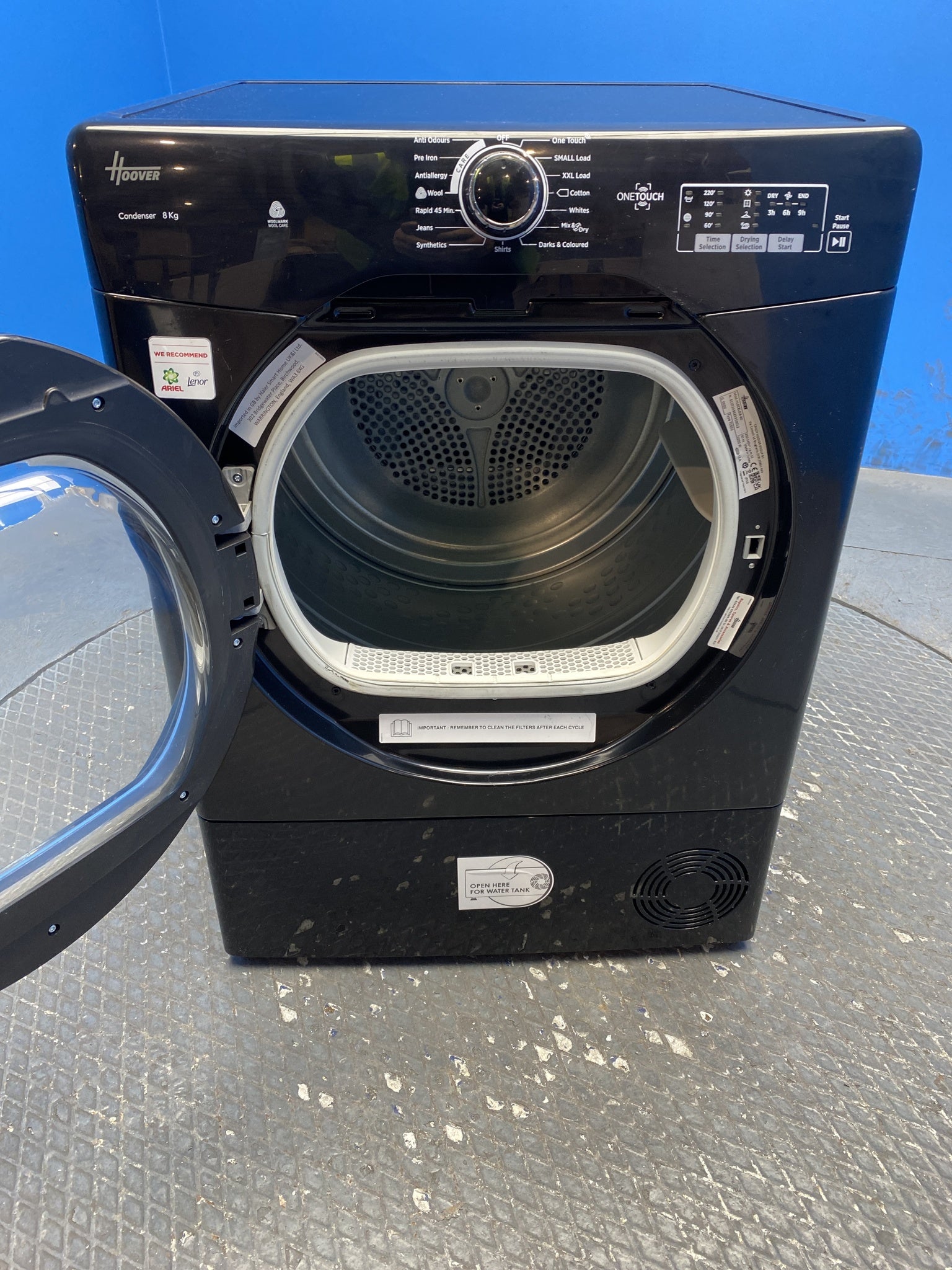 Hoover HLEC8LGB 8kg Condenser Tumble Dryer