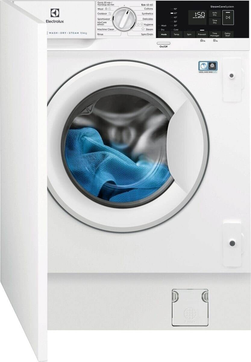 Electrolux PerfectCare 700 EWD746PCBI  Built-In 7/4 kg 1600rpm Washer Dryer – Renew 2 U