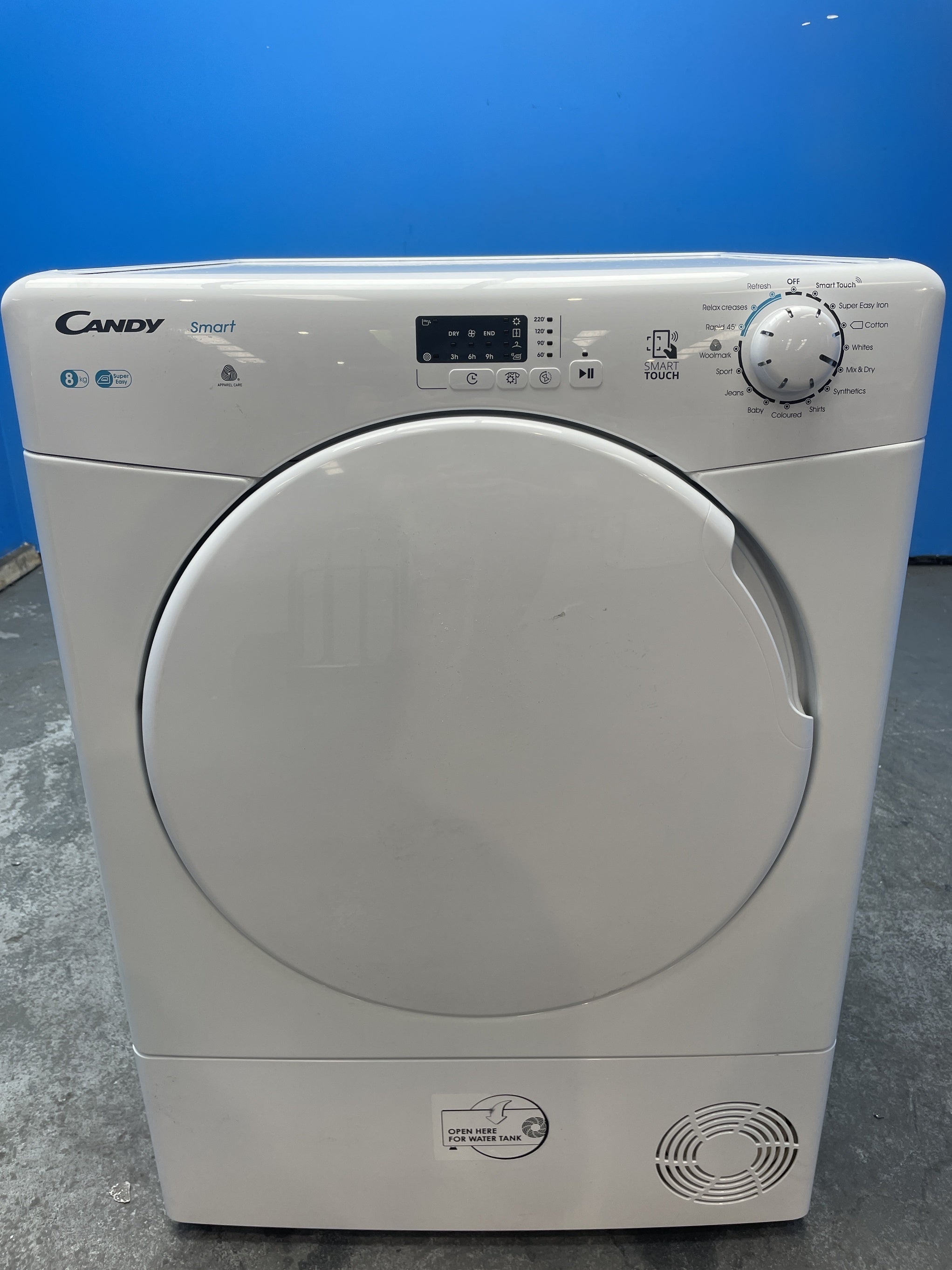#GRC-162-528 - Candy KSEC8LF 8kg Smart Condenser Tumble Dryer