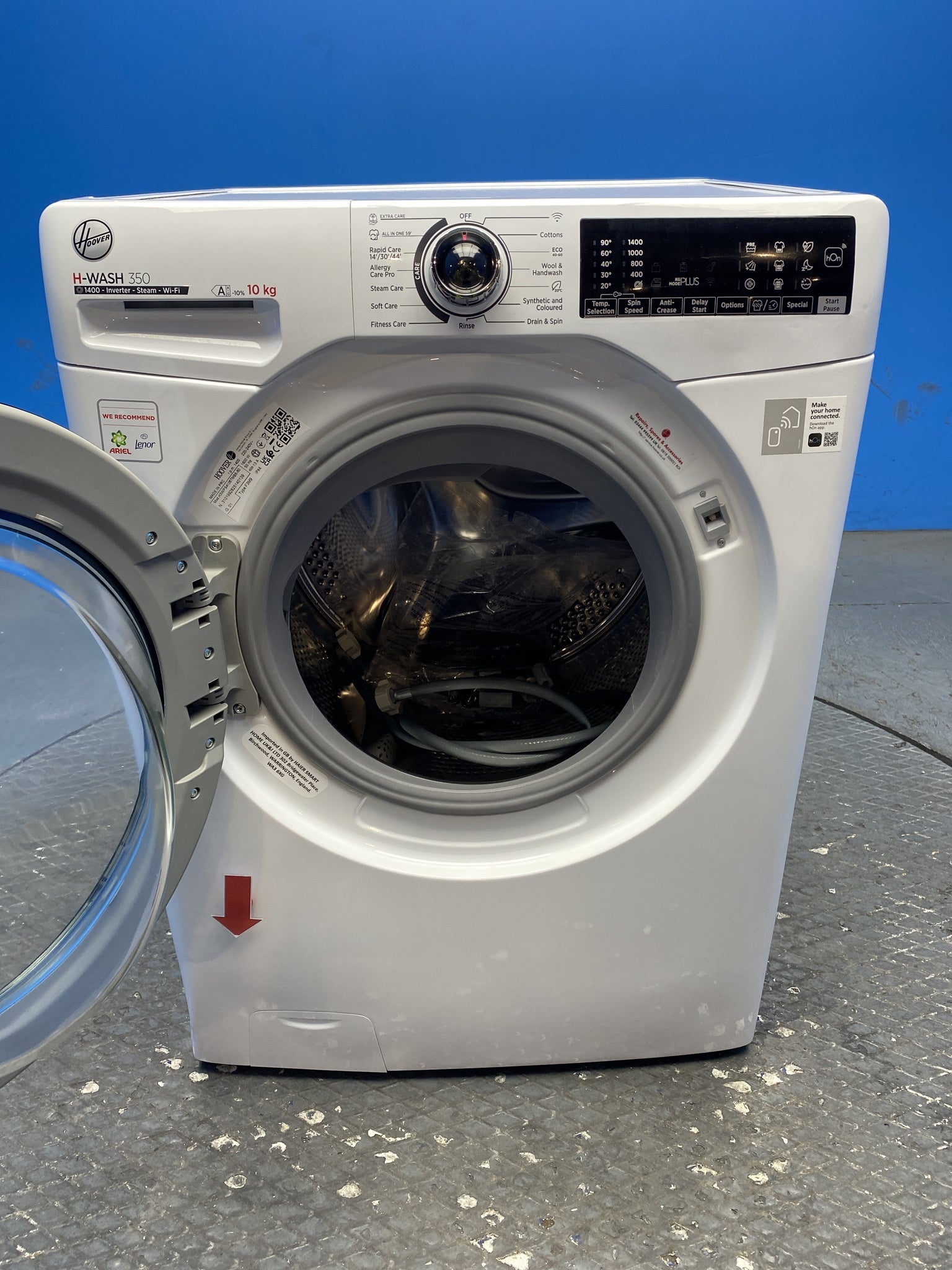 Hoover H3WPS4106TMB6 10kg 1400 Spin Washing Machine